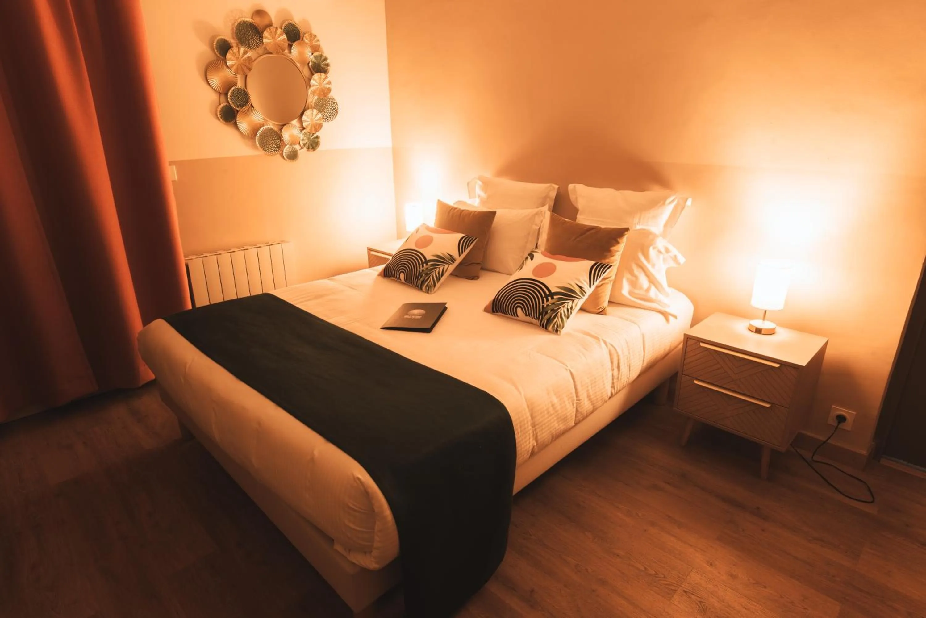 Bedroom, Bed in Golf Resort de Digne-les-bains by Adonis