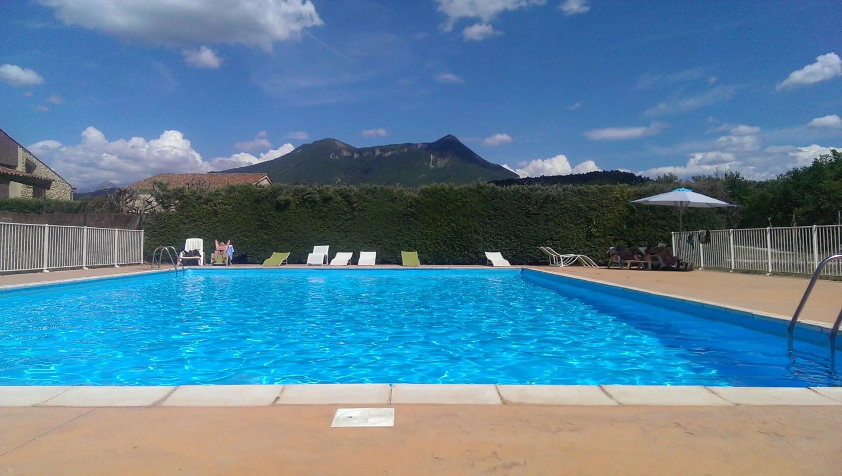 Pool view in Golf Resort de Digne-les-bains by Adonis