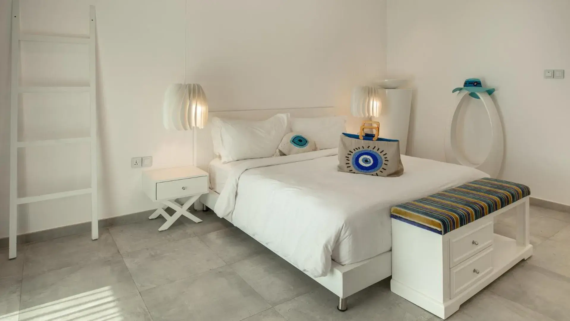 Bedroom, Bed in Umm Al Quwain Beach Hotel Bedroom, Bed in Umm Al Quwain Beach Hotel