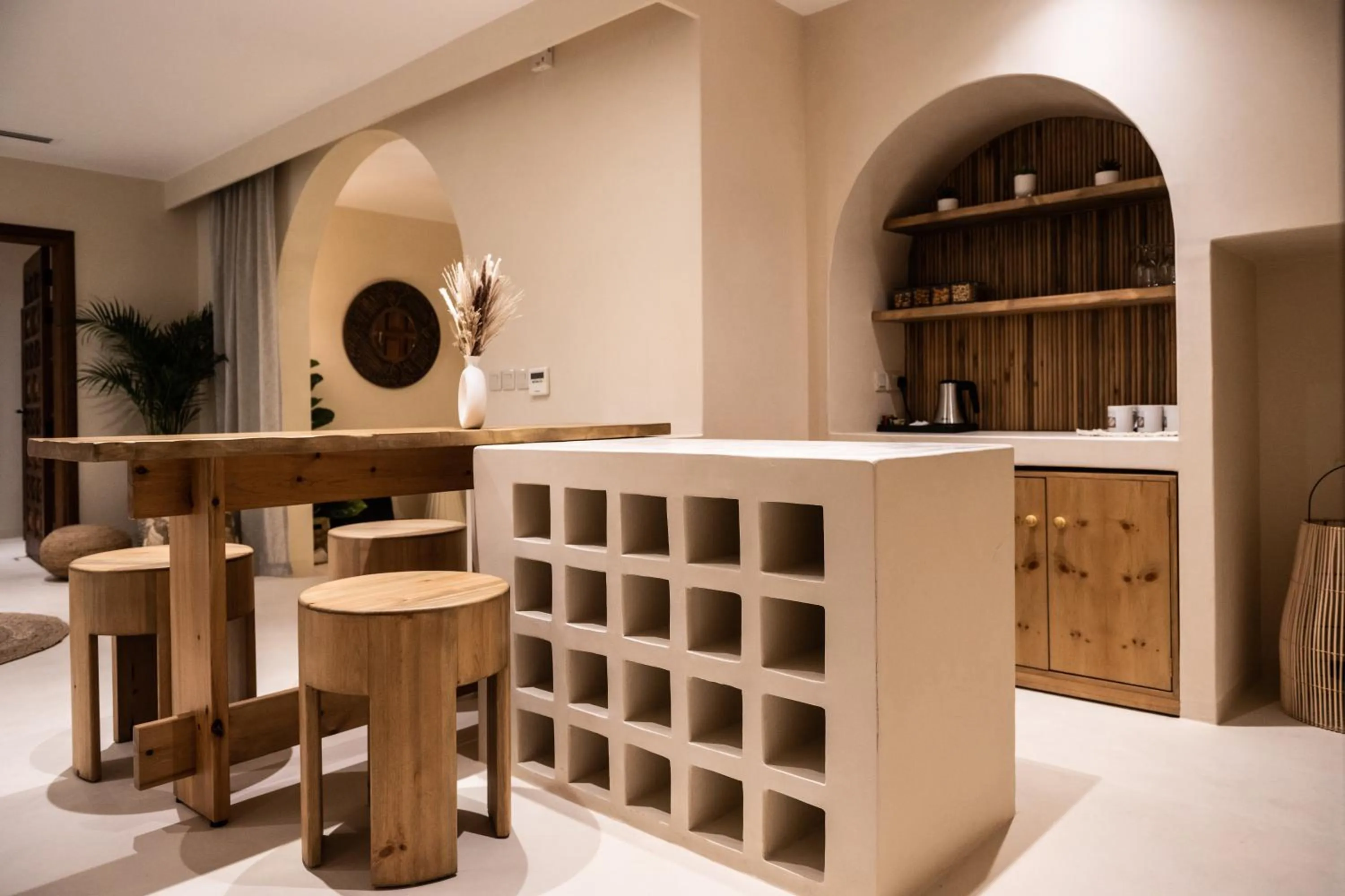 Living room in Umm Al Quwain Beach Hotel