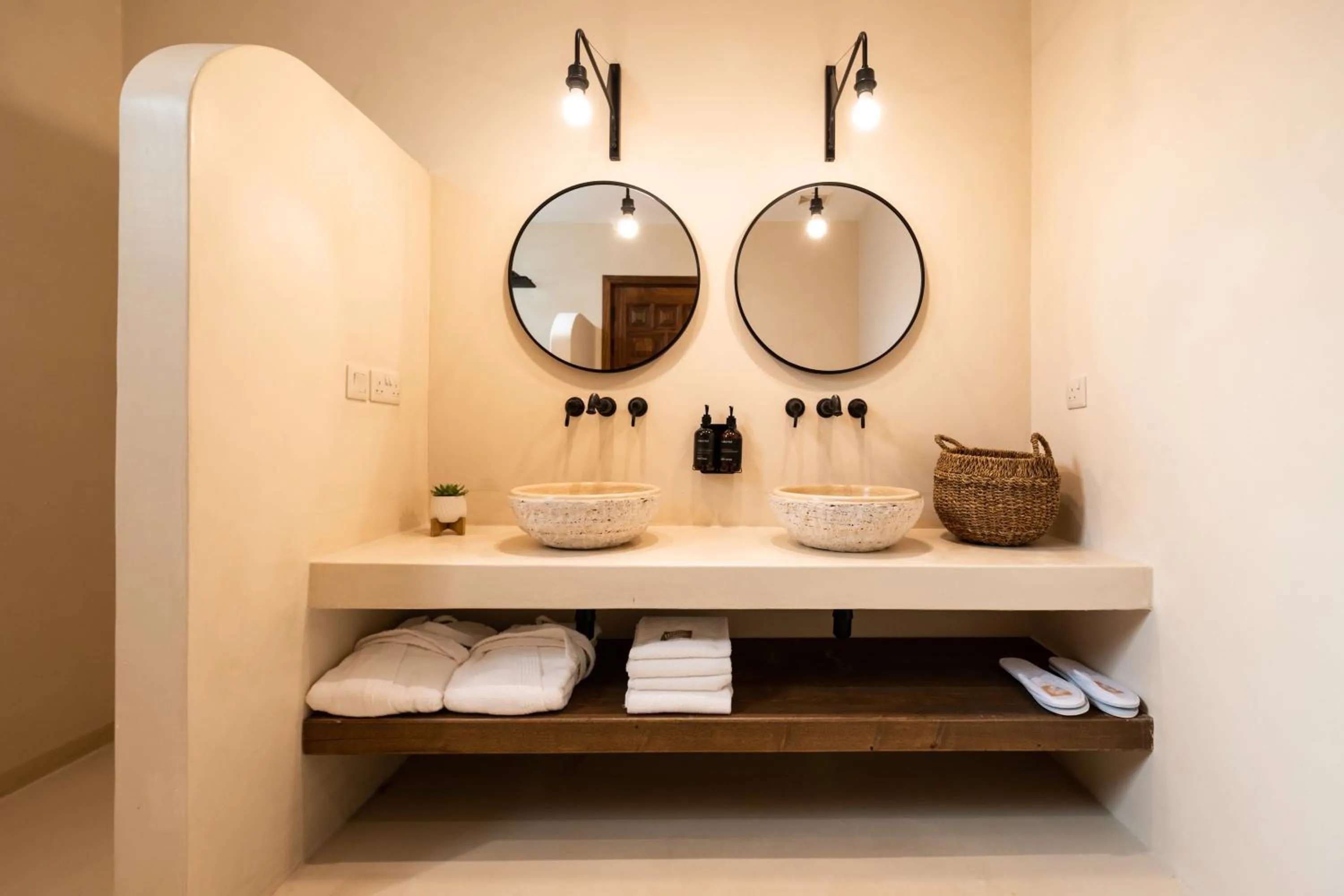 Bathroom in Umm Al Quwain Beach Hotel