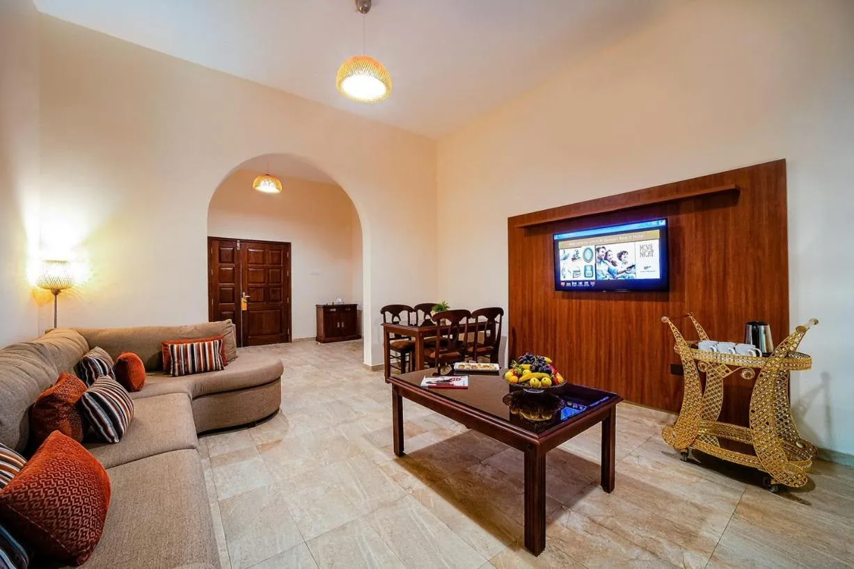 Living room in Umm Al Quwain Beach Hotel