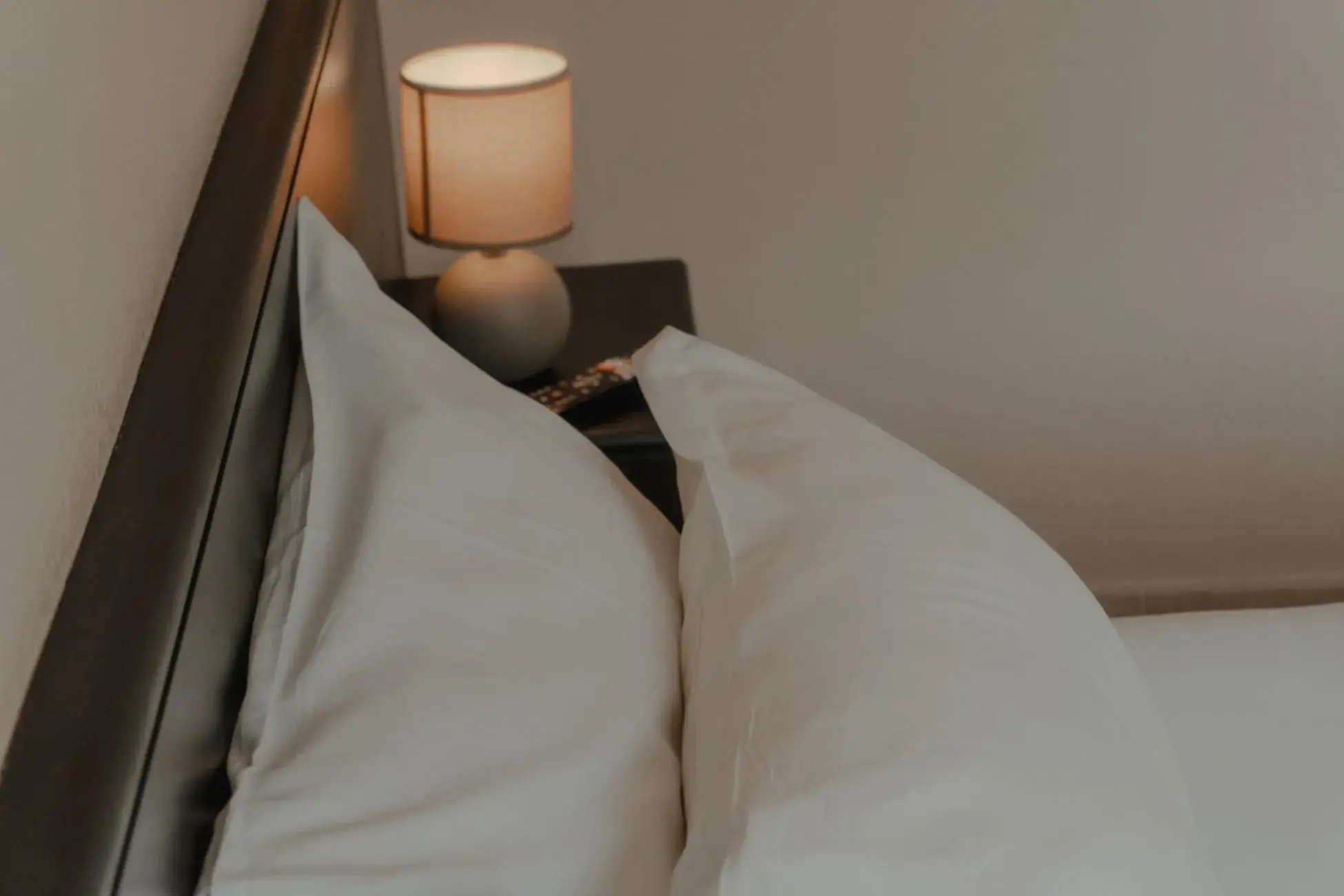 Bed in Hôtel Les Magnanarelles Bed in Hôtel Les Magnanarelles