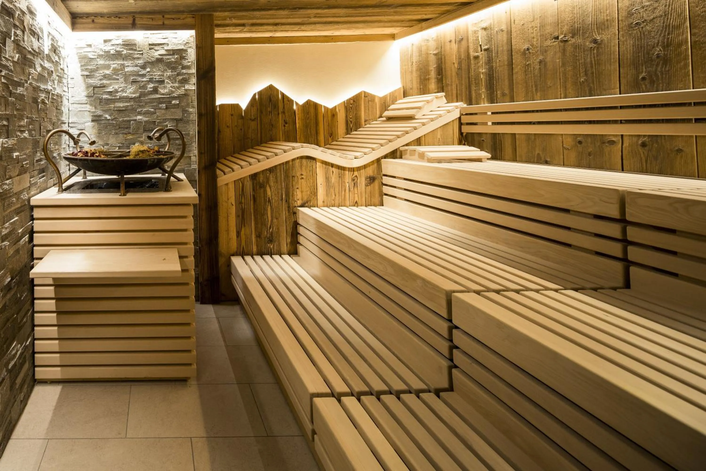 Sauna in Hotel Petrus