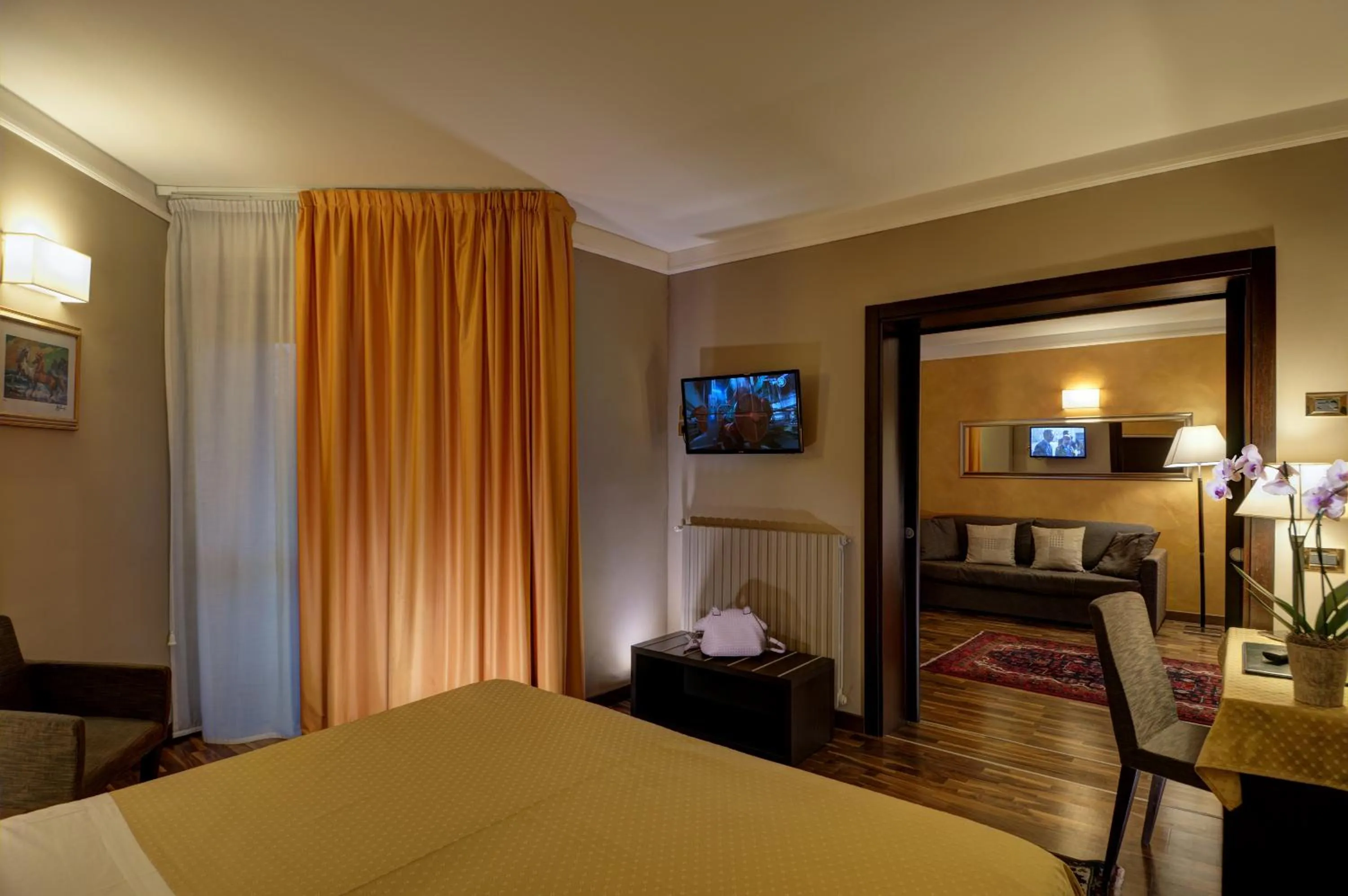 Photo of the whole room, Bed in Hotel Petrarca Terme