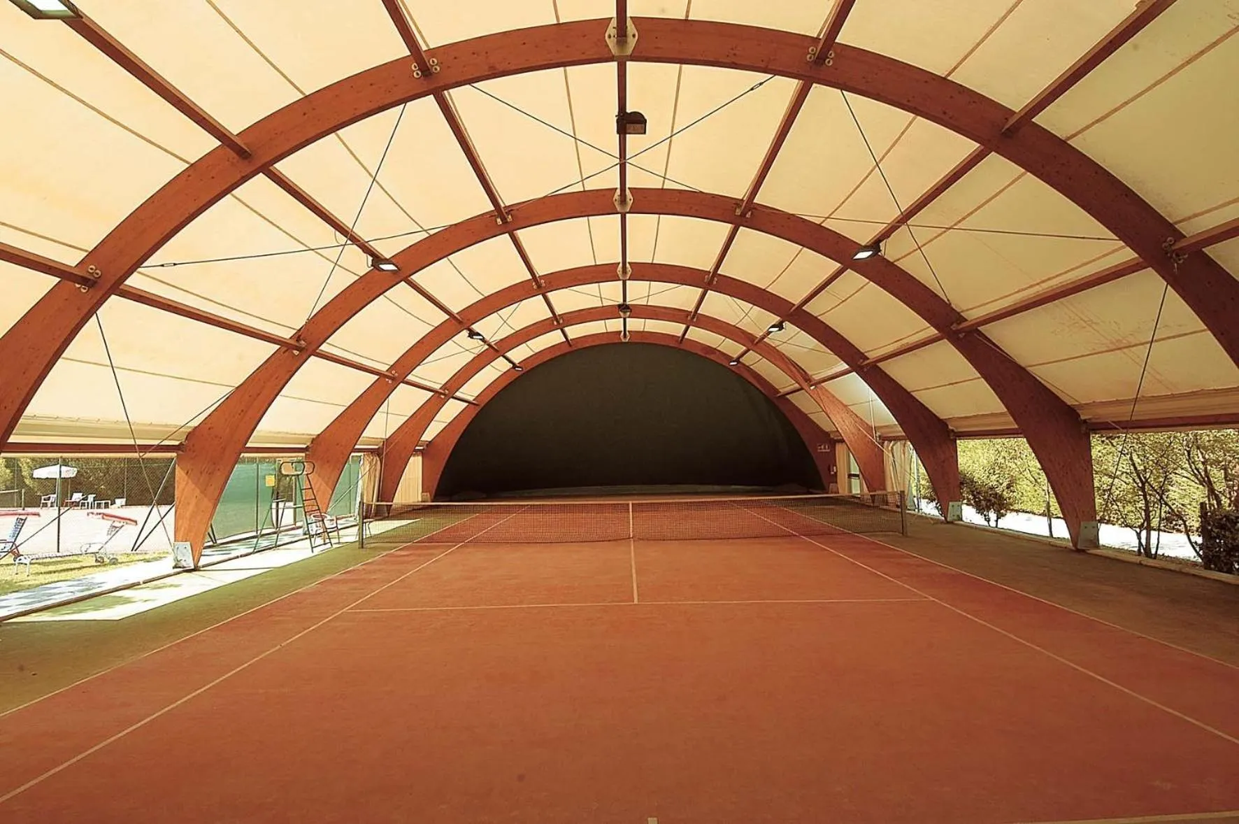 Tennis court in Hotel Petrarca Terme