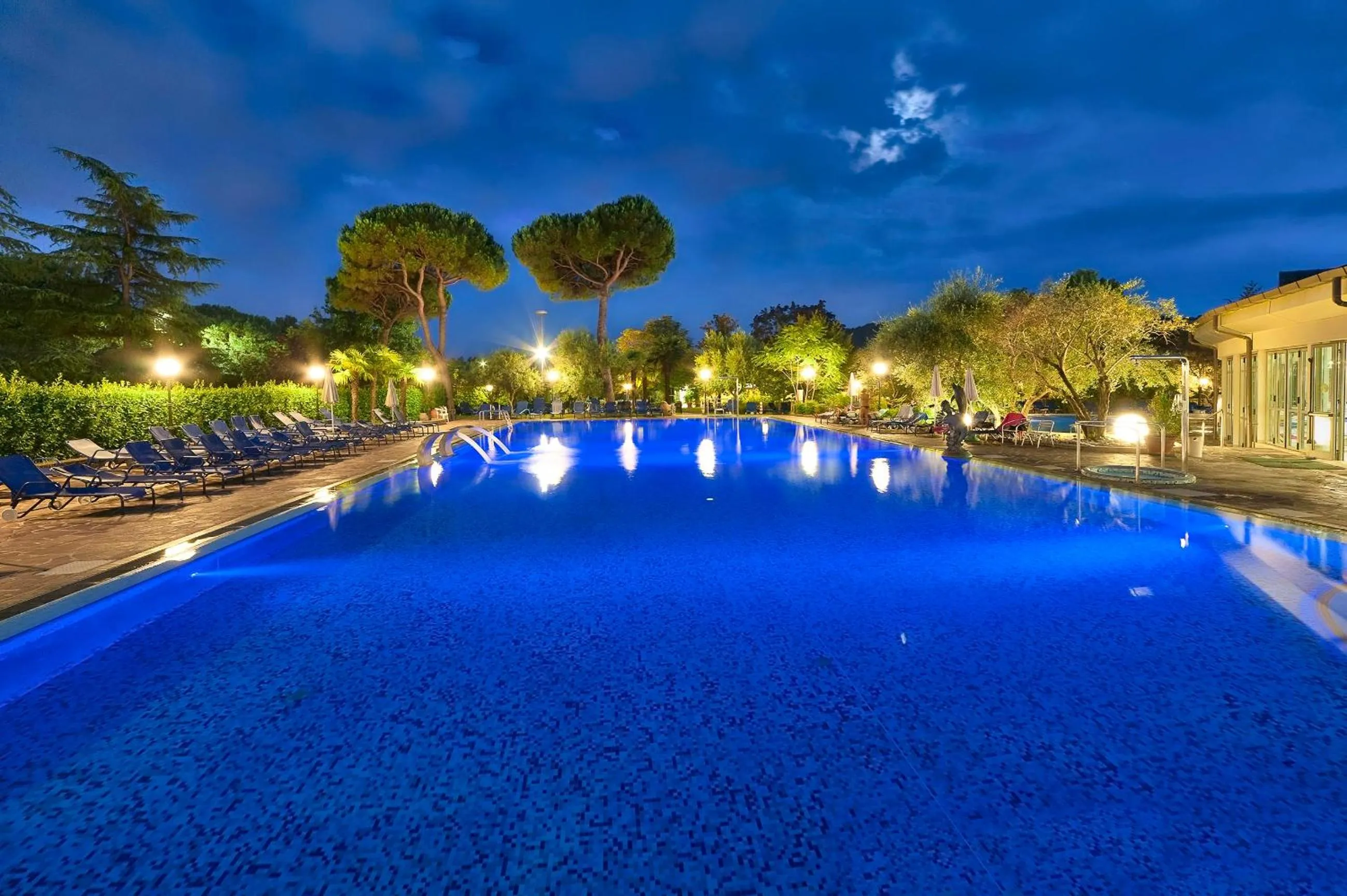 Swimming pool in Hotel Petrarca Terme