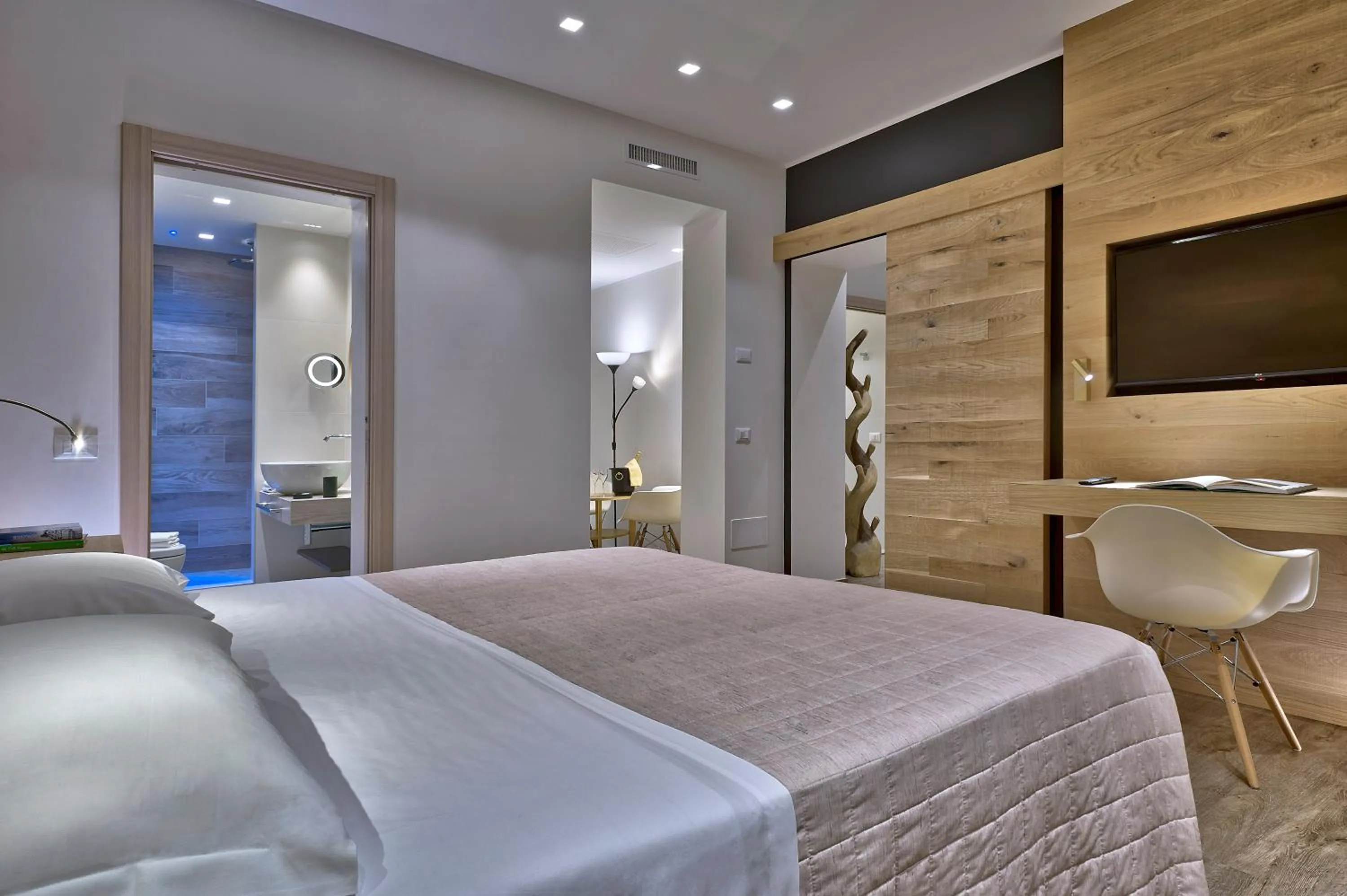 Bedroom, Bed in Hotel Petrarca Terme