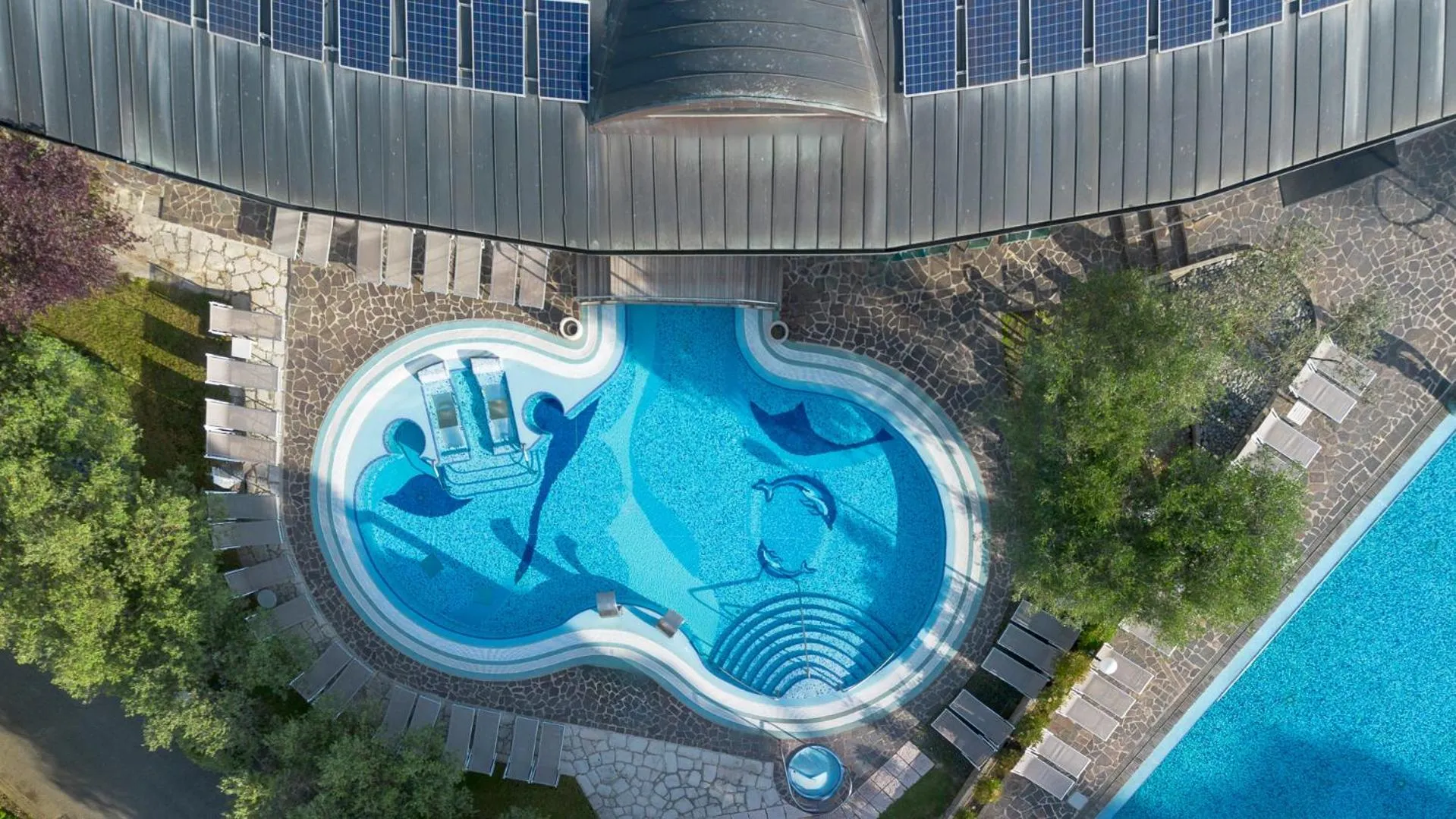 Bird's eye view in Hotel Petrarca Terme