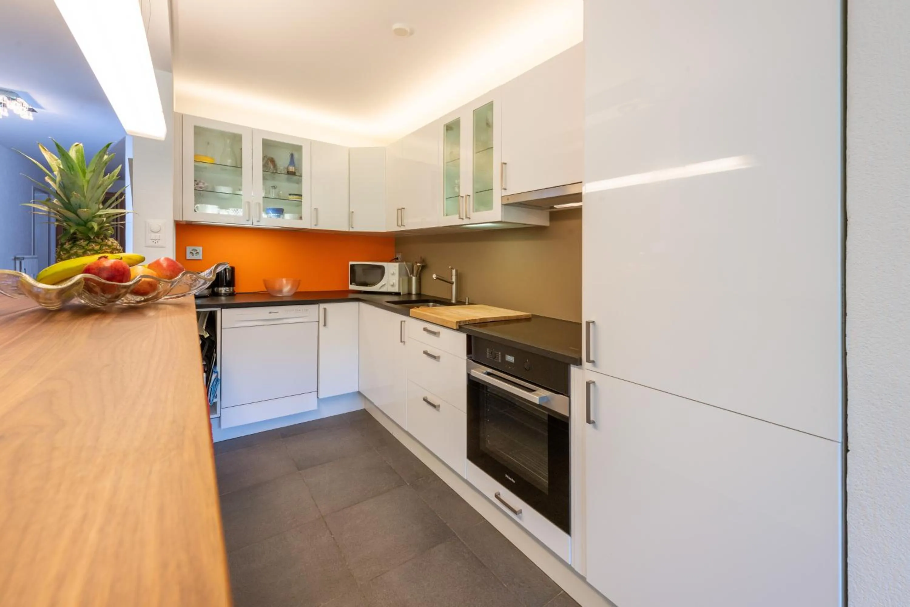 Kitchen or kitchenette in Haus Sonnheim