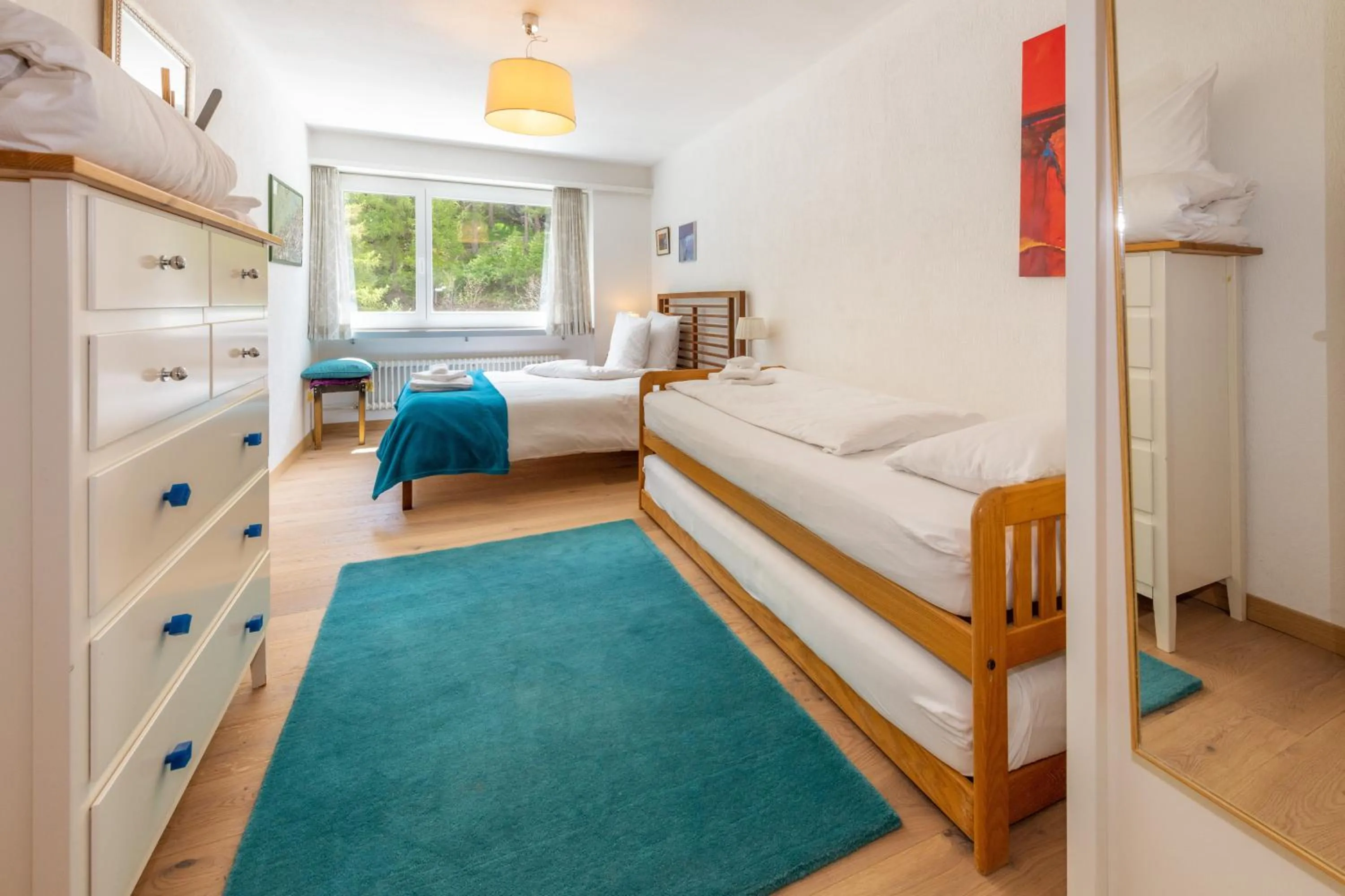 bunk bed, Bed in Haus Sonnheim