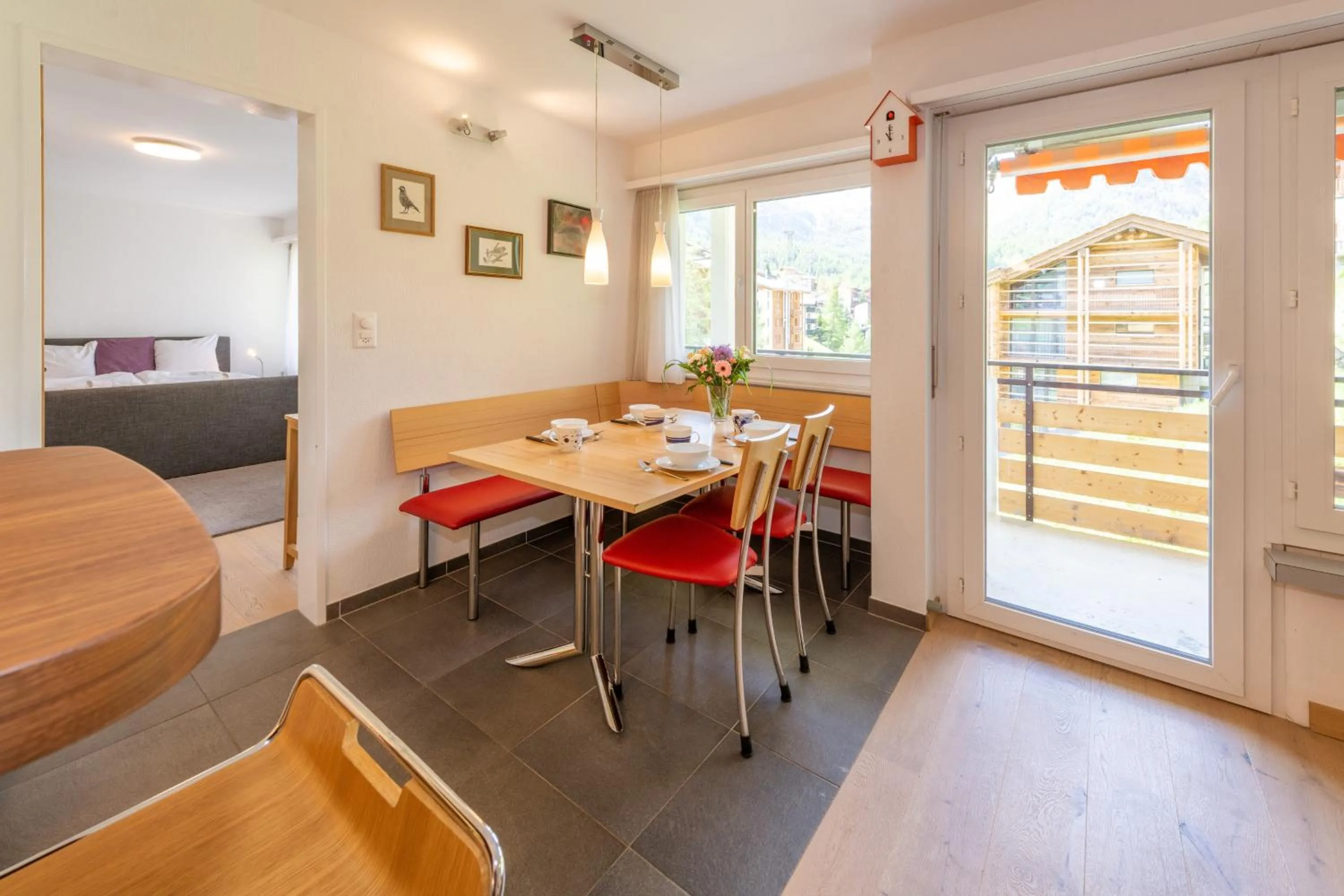 Dining area in Haus Sonnheim