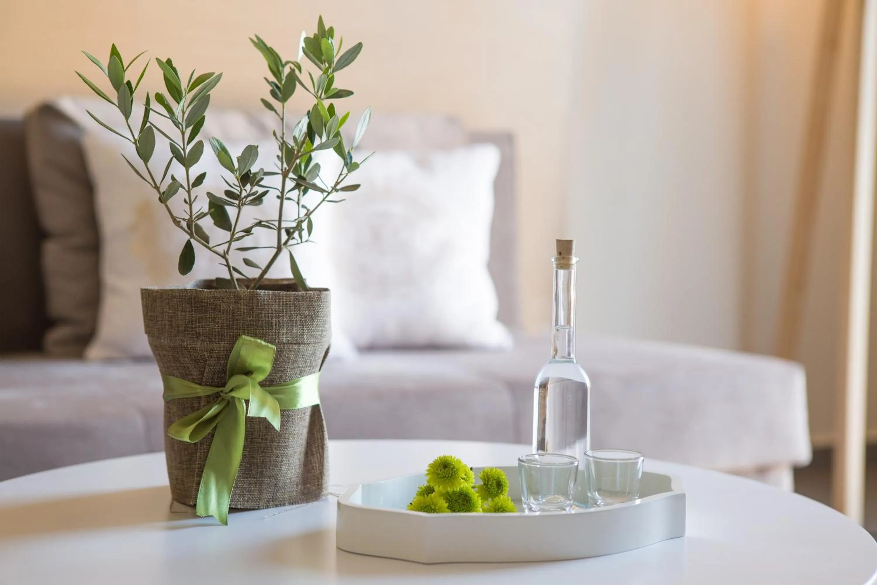Living room in Sundance Apartments & Suites