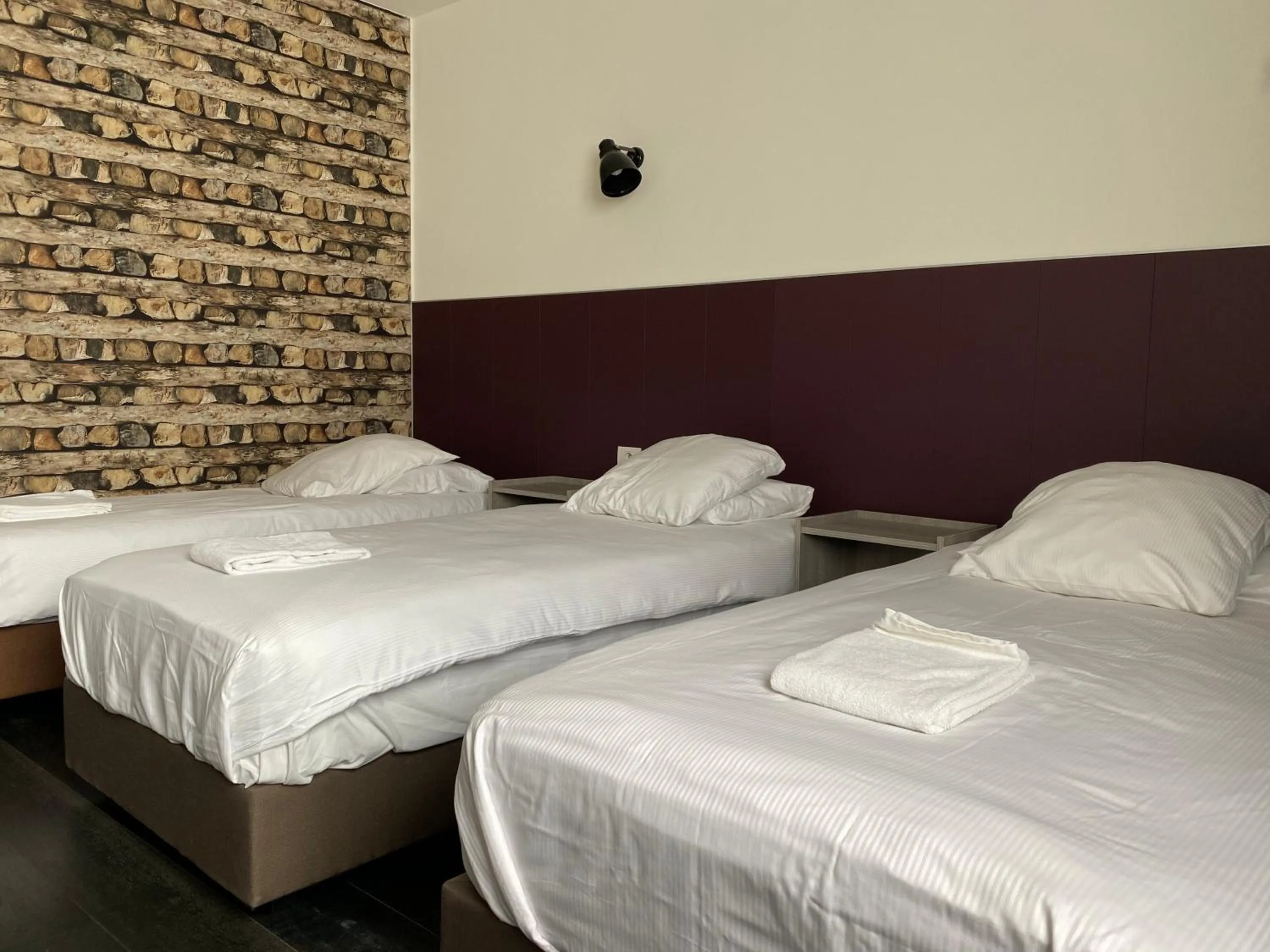 Bed in Hotel O Ieper