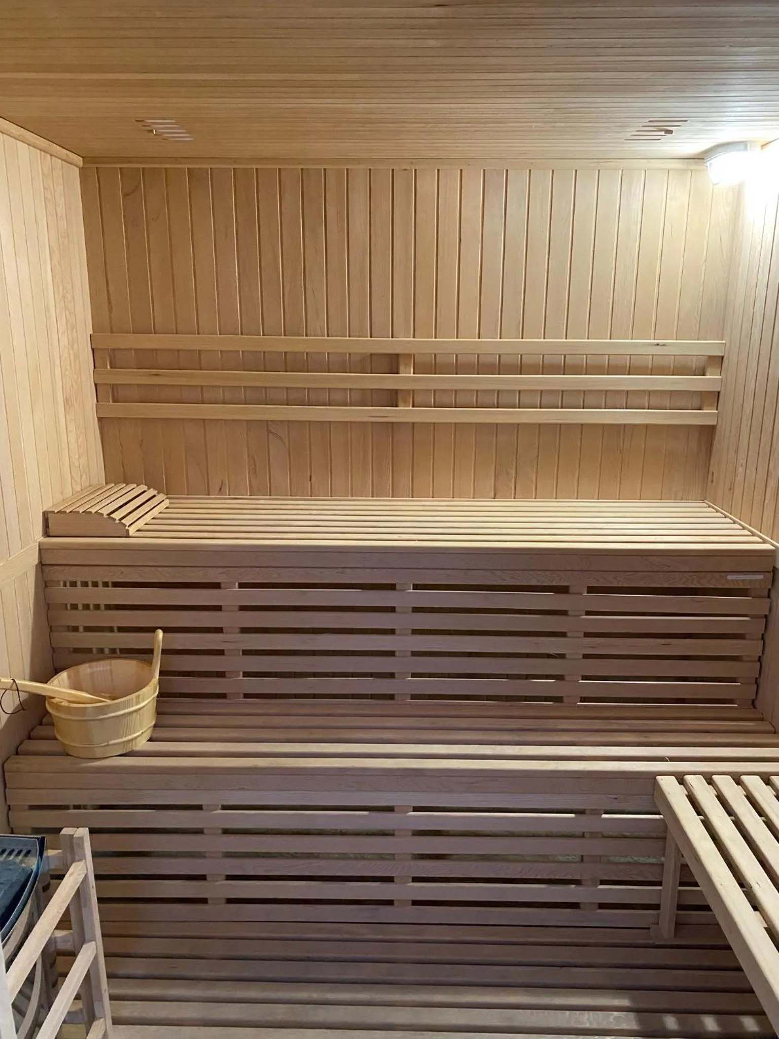 Sauna in IG-Tysandros Apartments