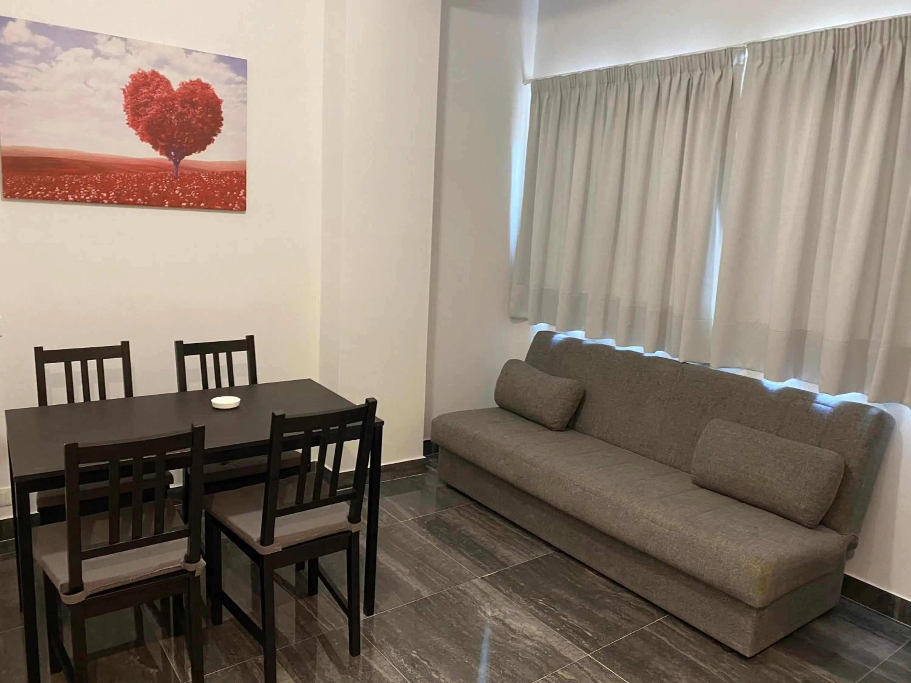 Living room in IG-Tysandros Apartments