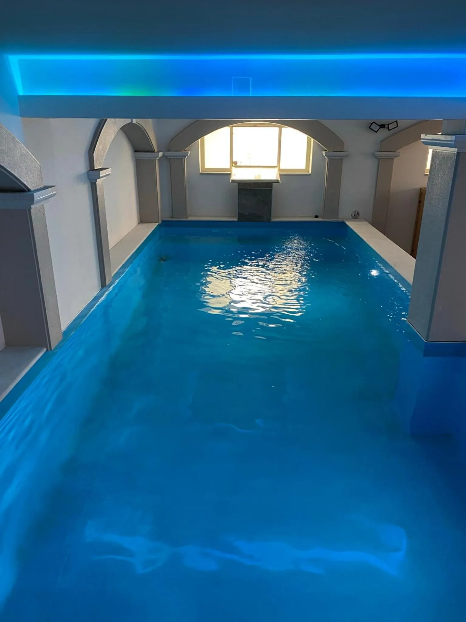 Swimming pool in IG-Tysandros Apartments