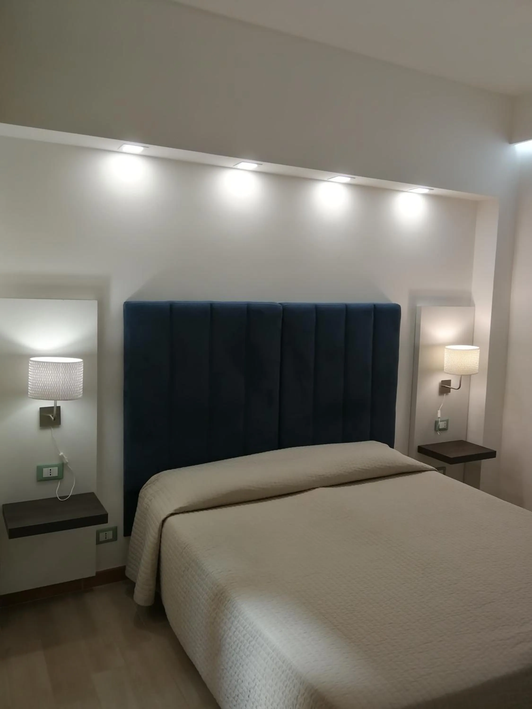 Bed in IG-Tysandros Apartments