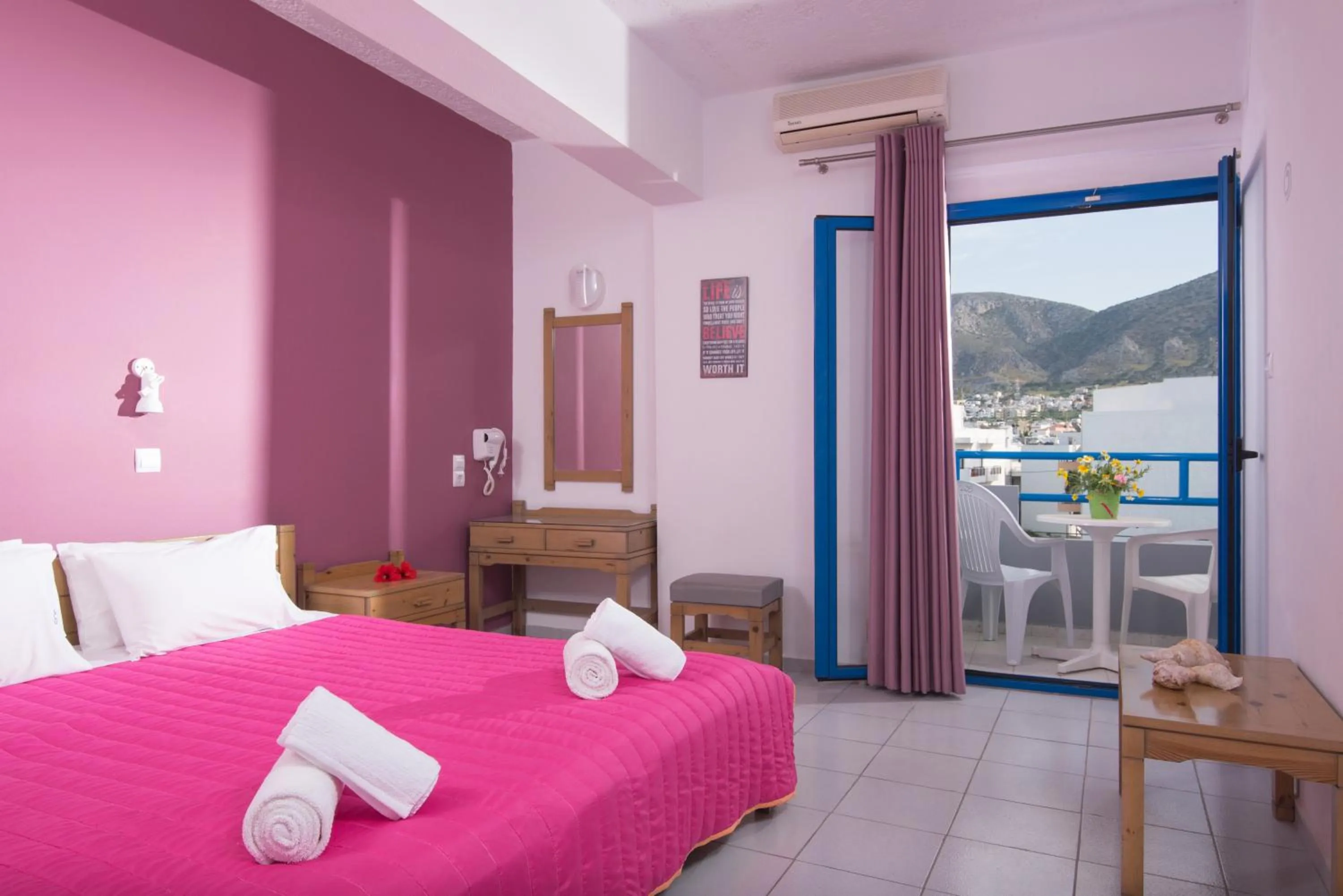 Patio, Bed in Erofili Apartments