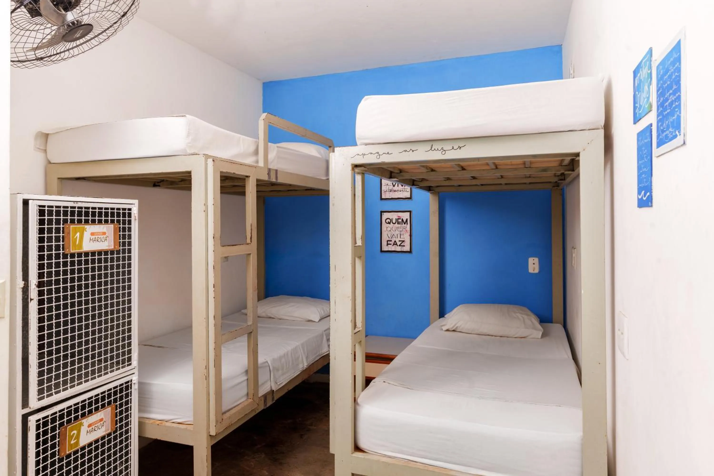 Bed in Bamboo Rio Hostel