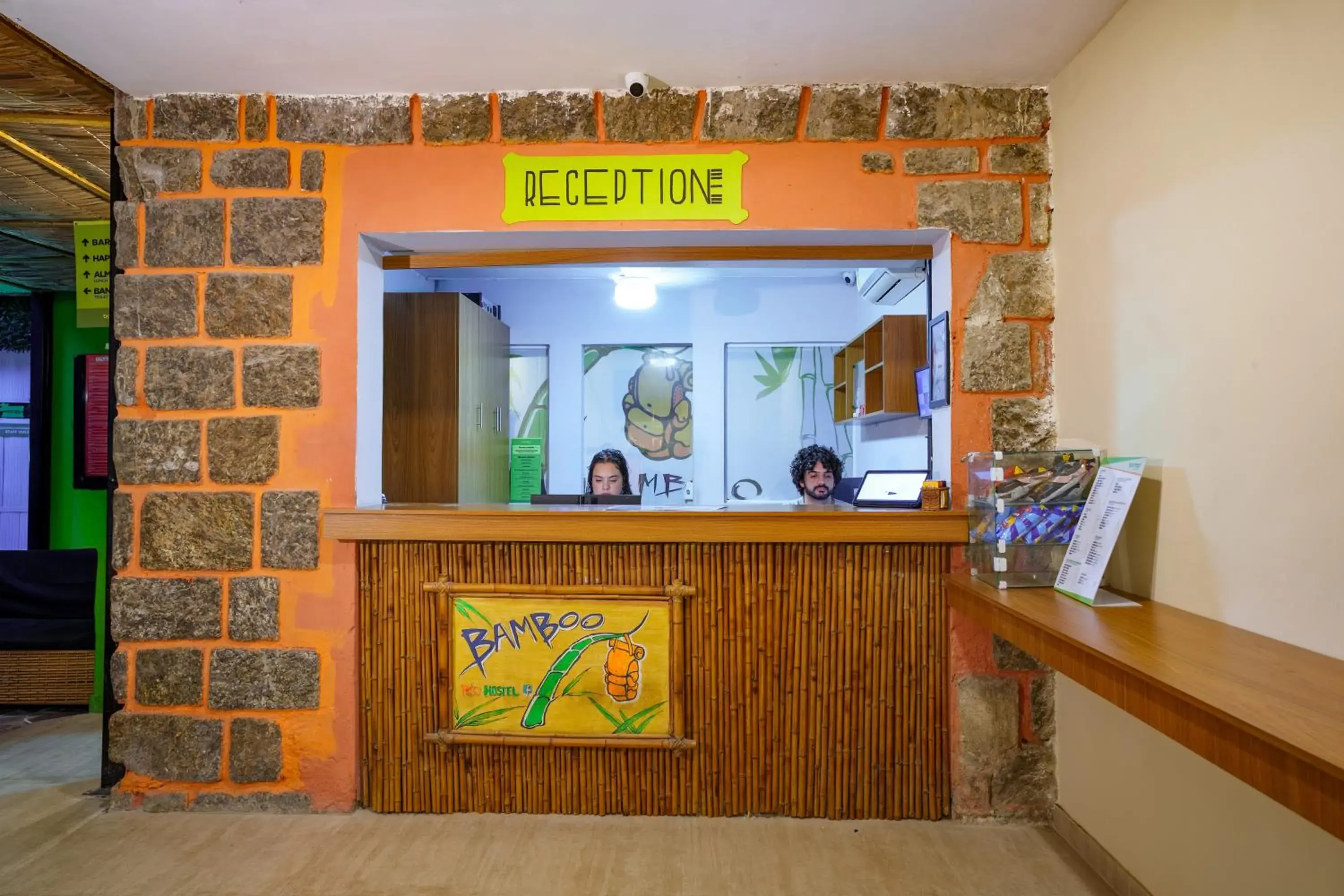 Lobby or reception in Bamboo Rio Hostel Lobby or reception in Bamboo Rio Hostel