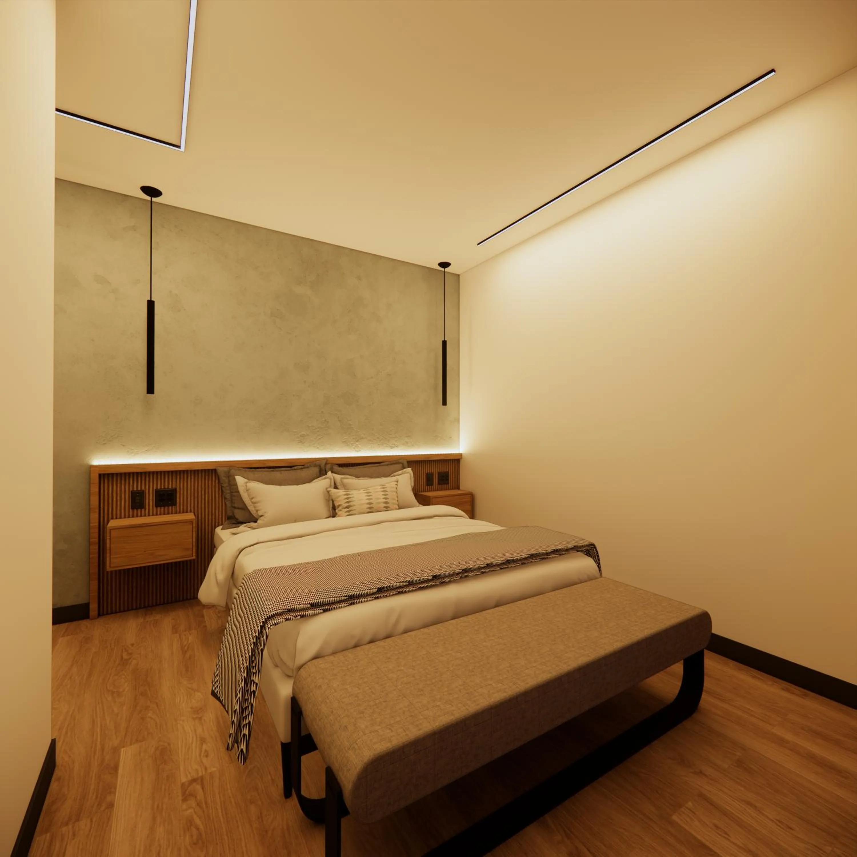 Bed in Bamboo Rio Hostel