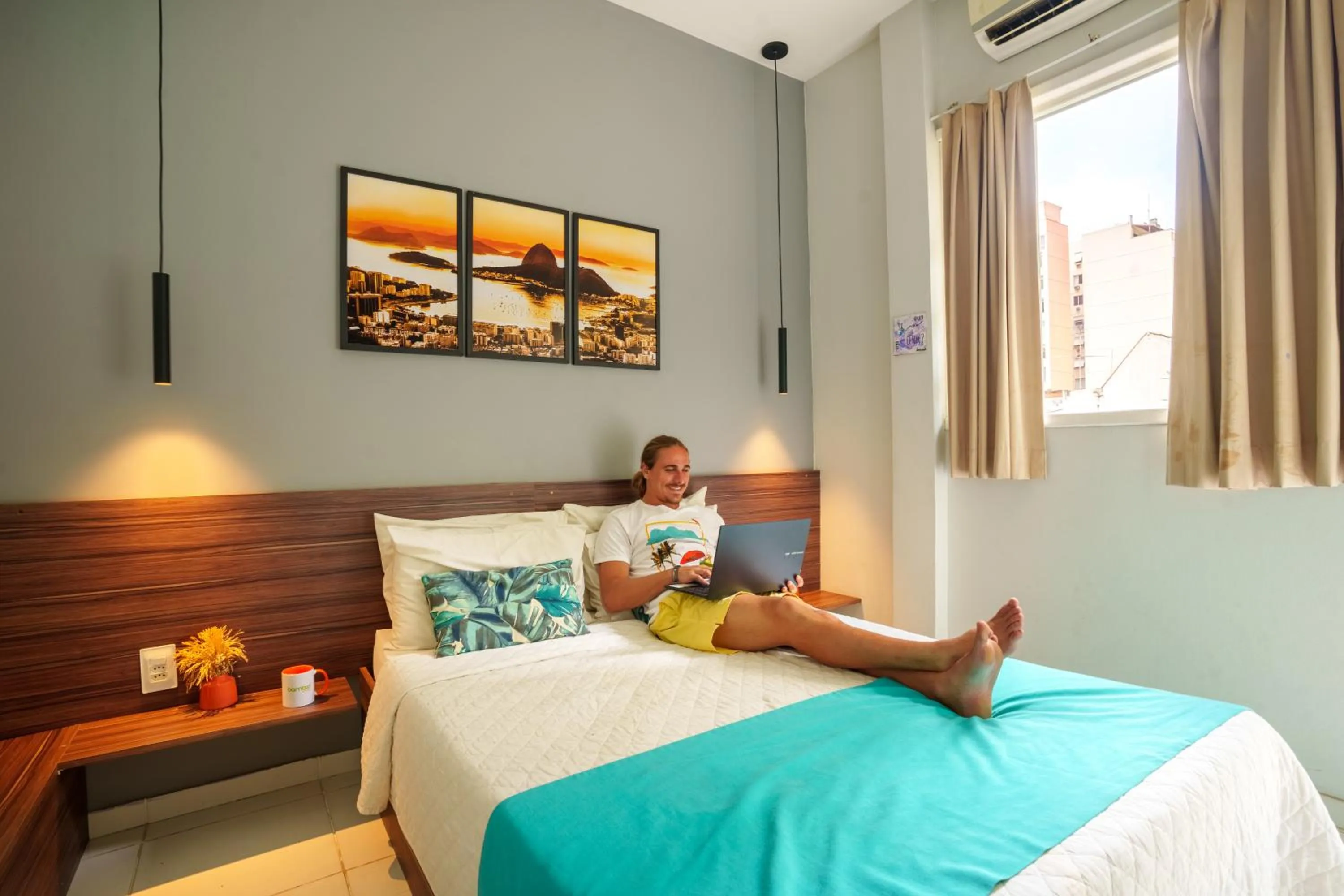 Photo of the whole room, Bed in Bamboo Rio Hostel