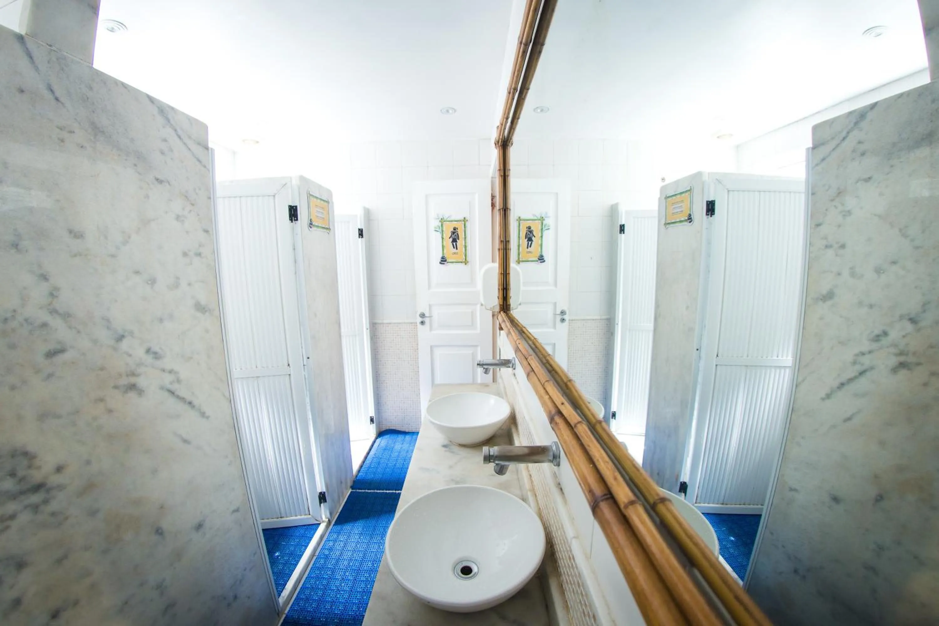 Bathroom in Bamboo Rio Hostel