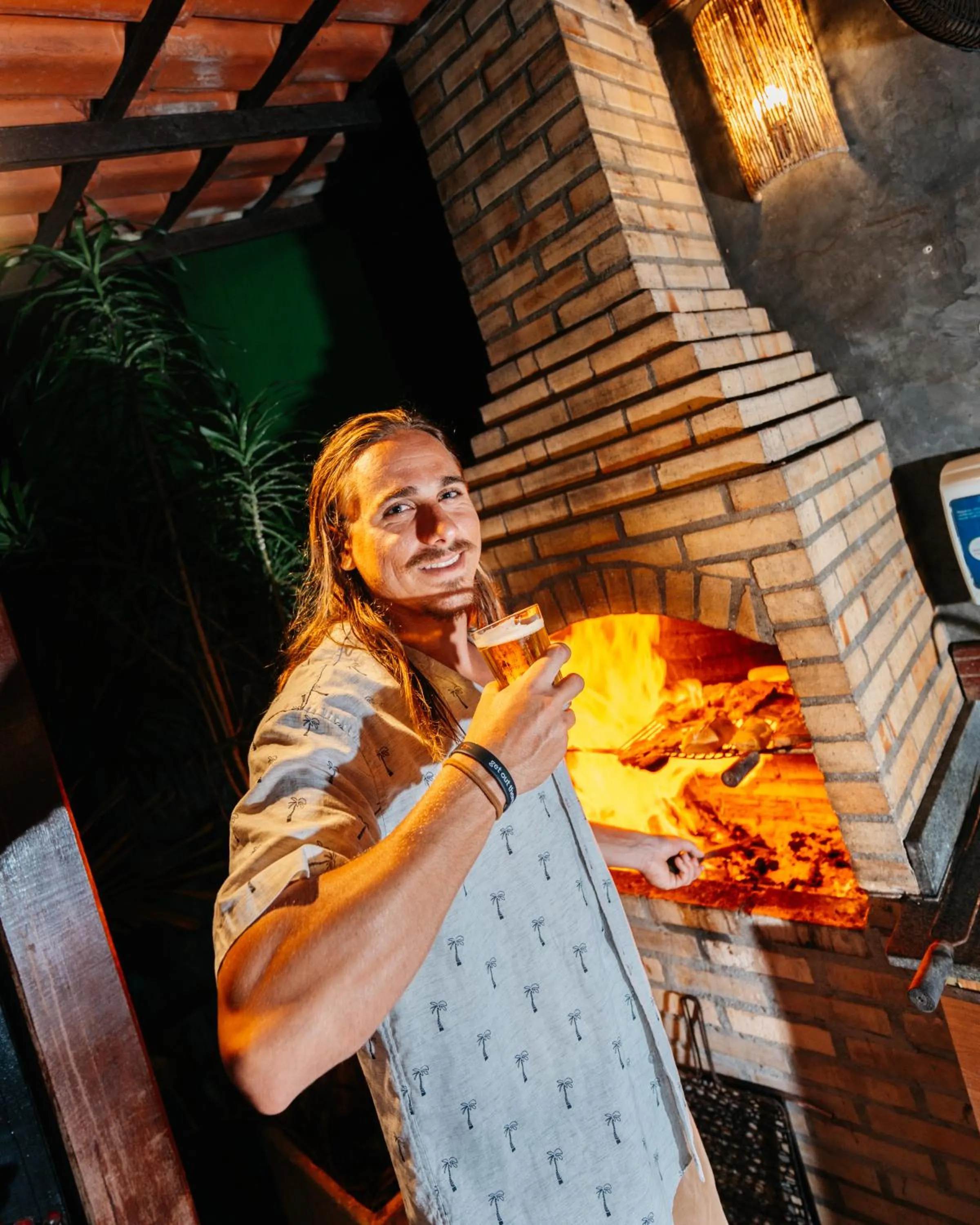 BBQ facilities in Bamboo Rio Hostel