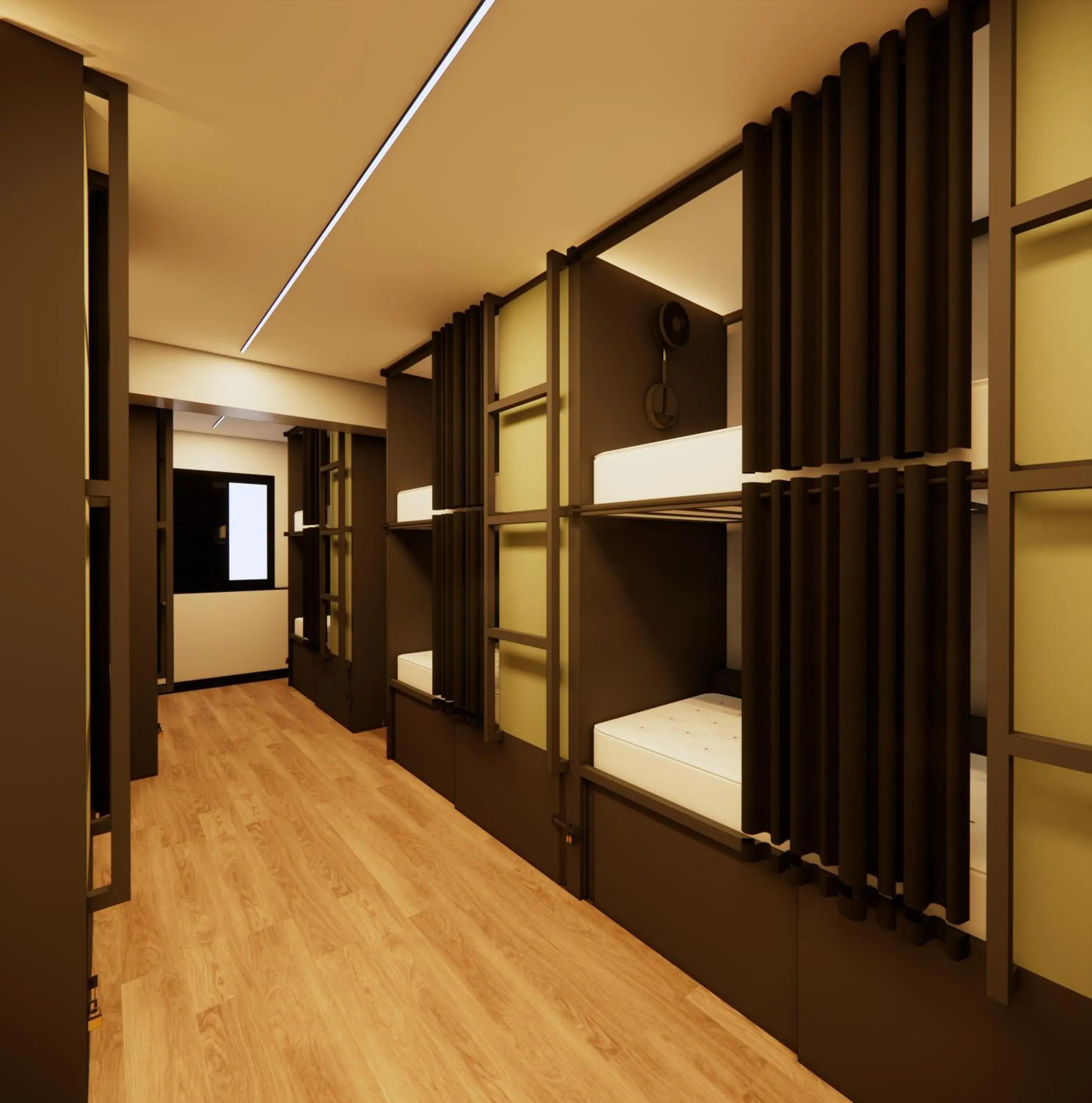 Bed in Bamboo Rio Hostel Bed in Bamboo Rio Hostel