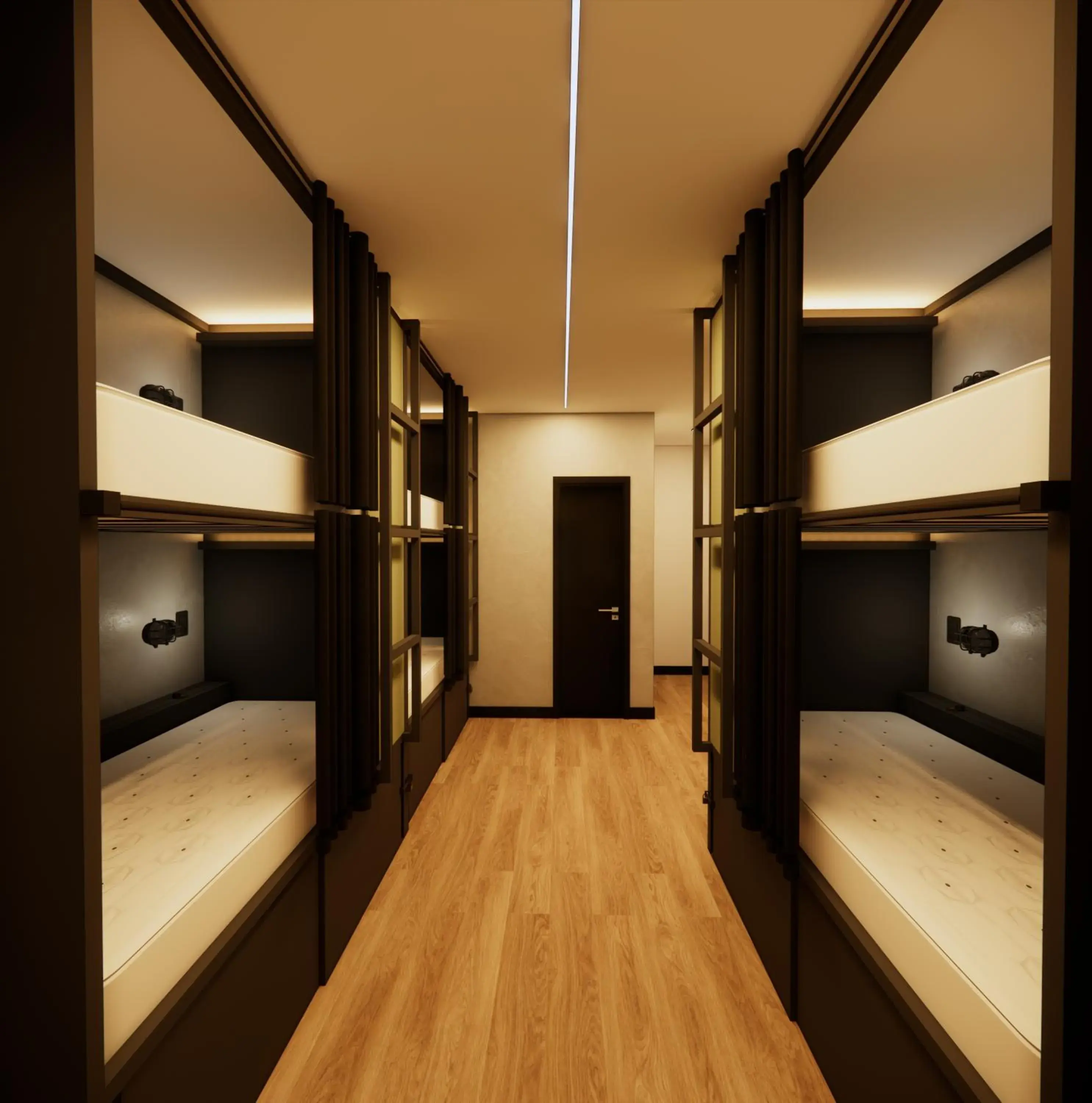 Bed in Bamboo Rio Hostel Bed in Bamboo Rio Hostel