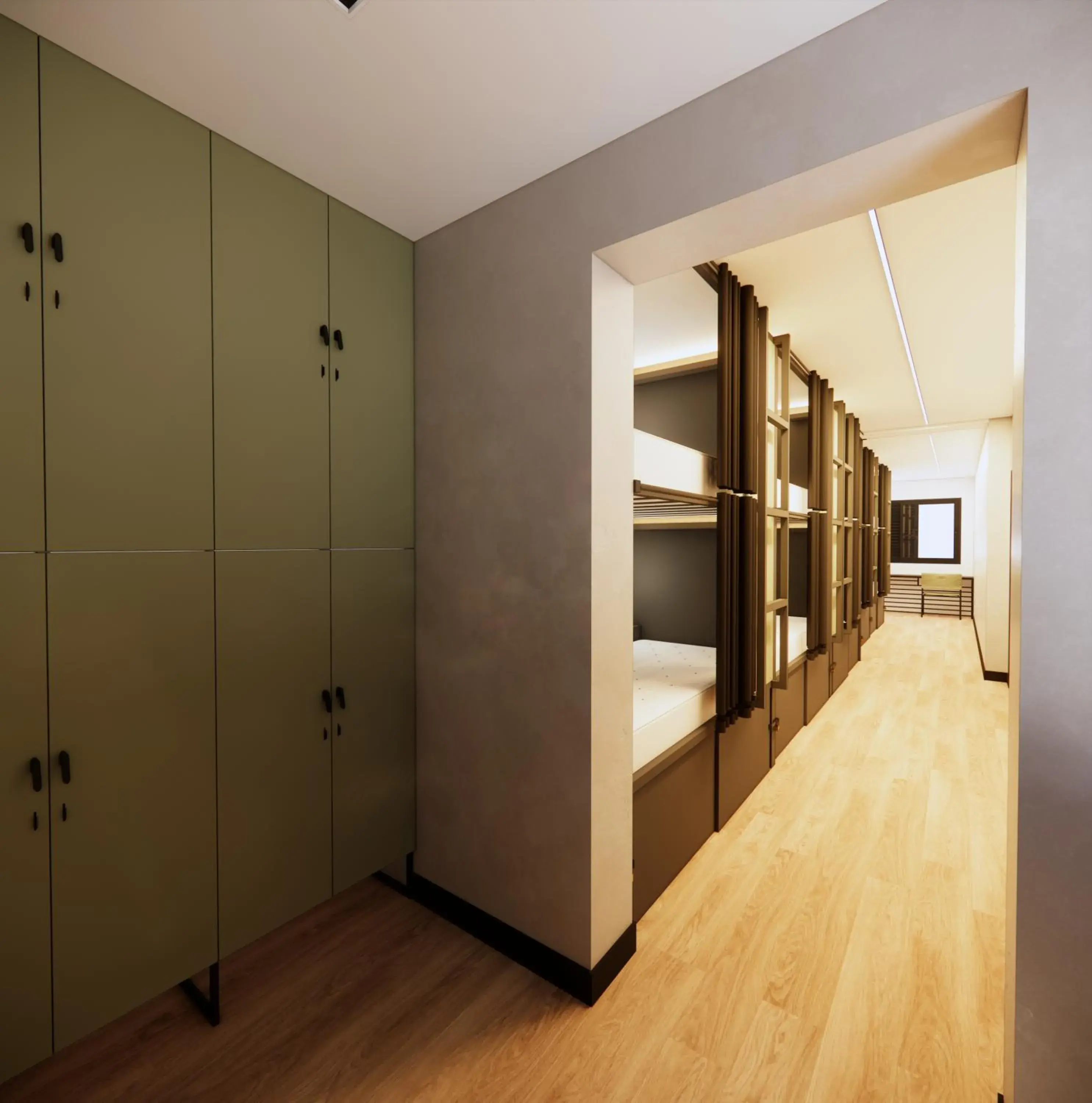 Bed in Bamboo Rio Hostel Bed in Bamboo Rio Hostel