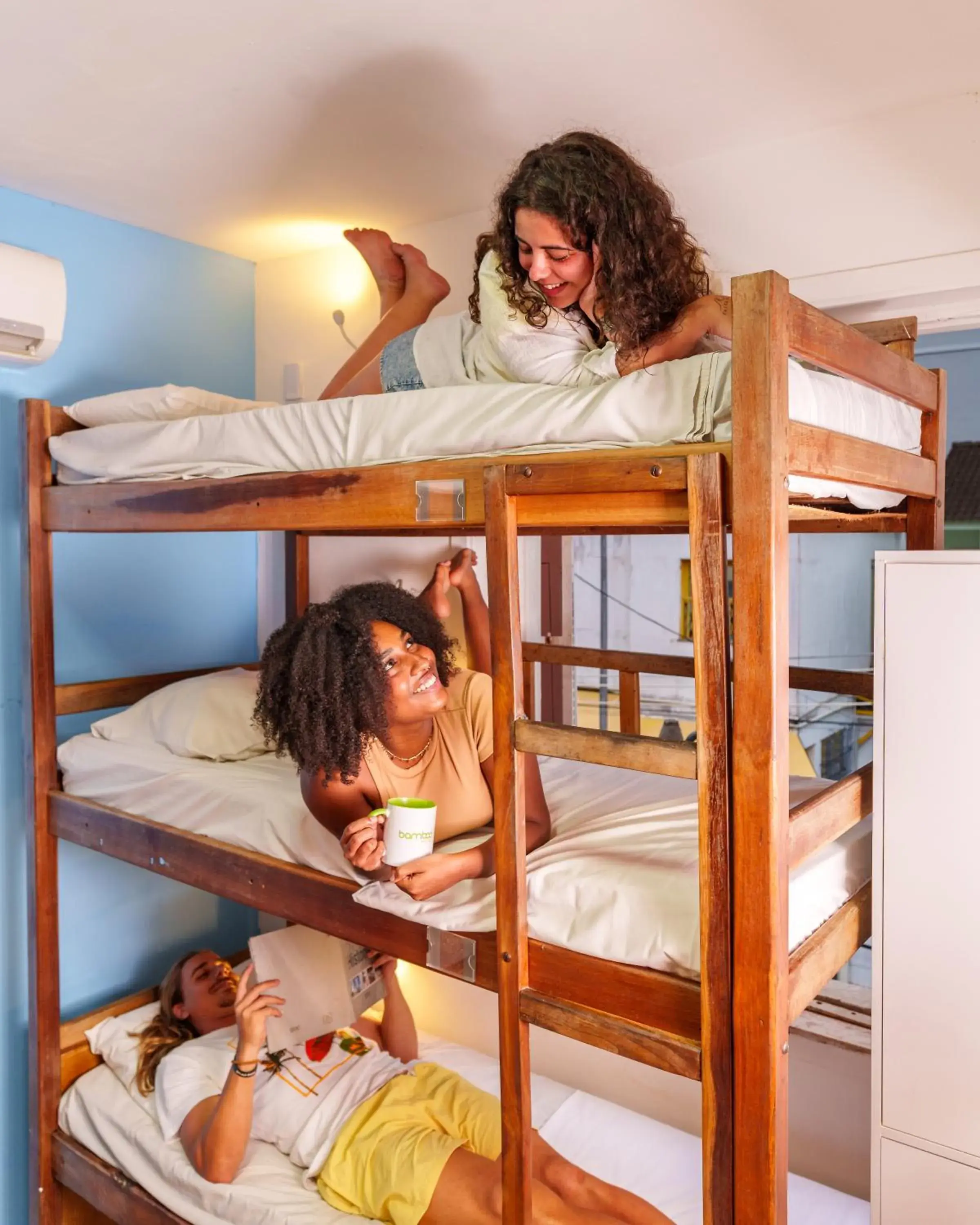 Bed in Bamboo Rio Hostel Bed in Bamboo Rio Hostel