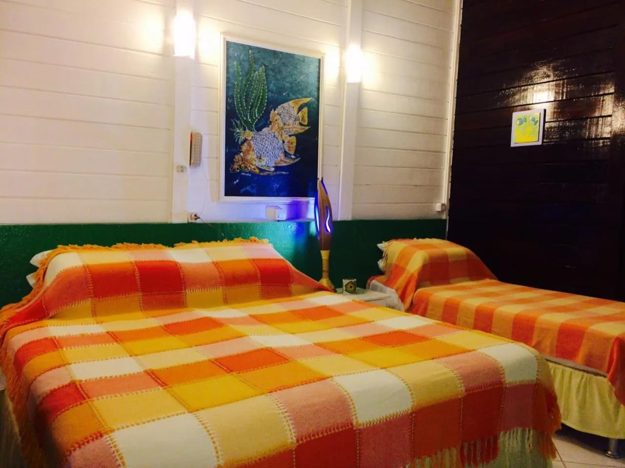 Photo of the whole room, Bed in Pousada Algas Marinhas