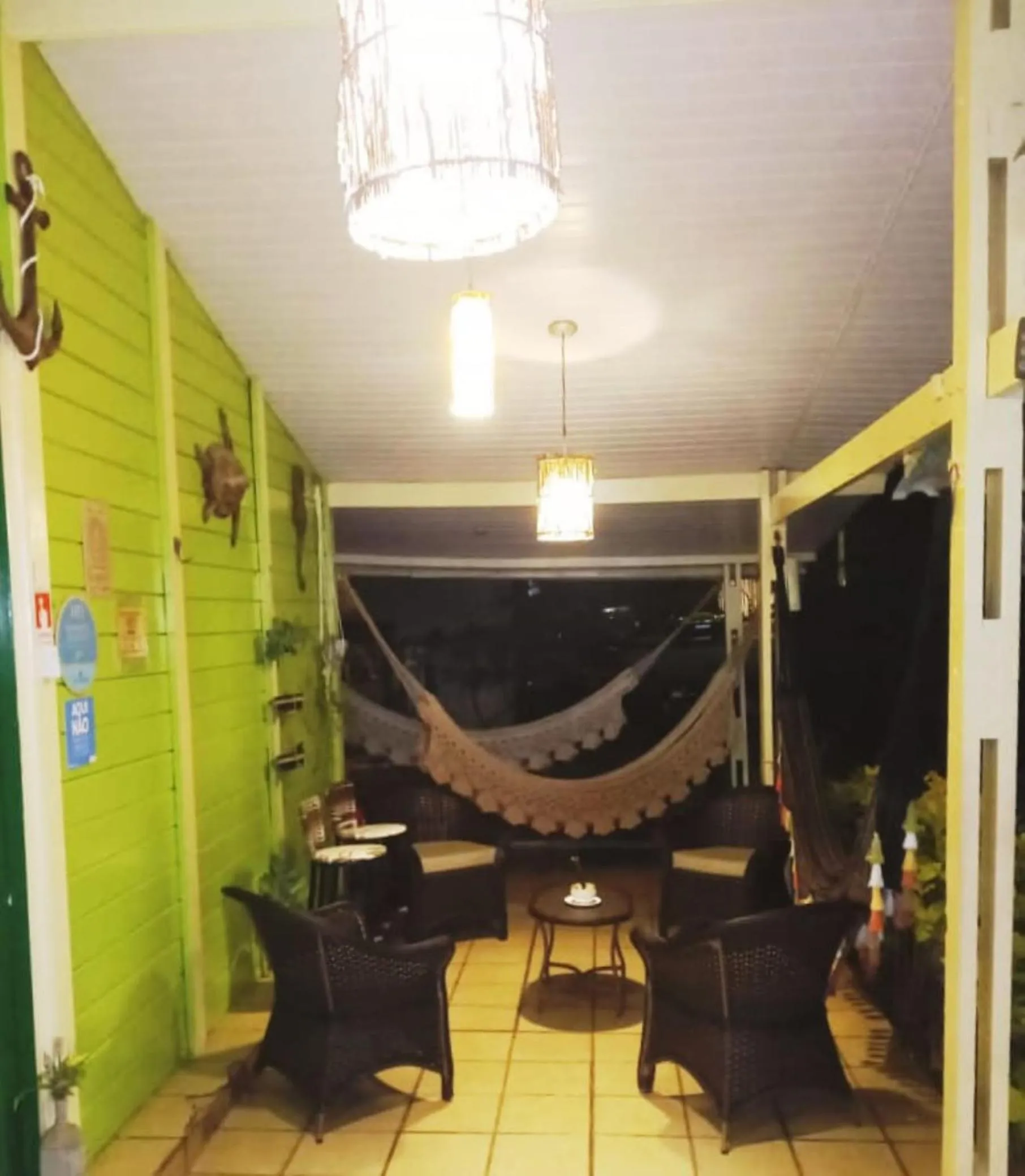 Balcony/Terrace in Pousada Algas Marinhas