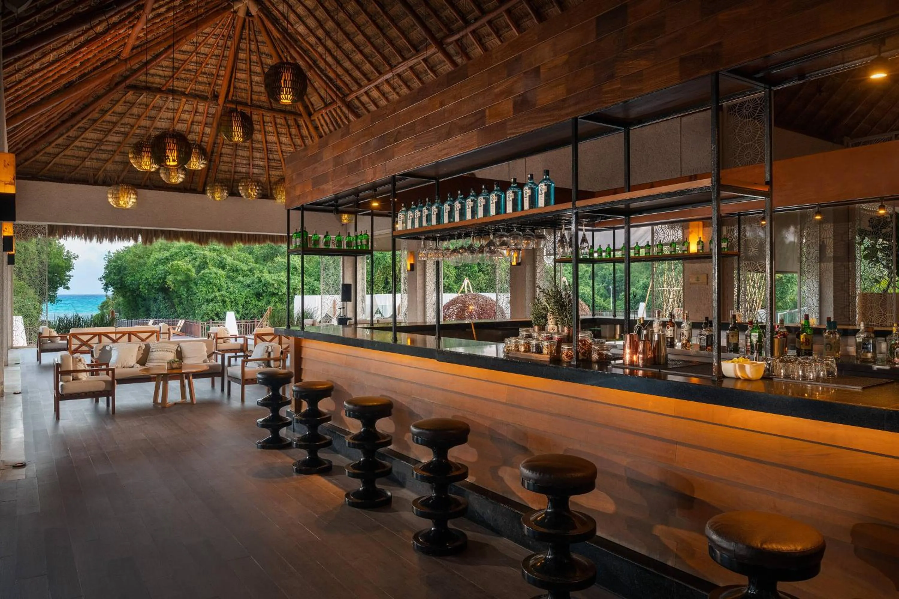 Lounge or bar in Paradisus Playa del Carmen - Riviera Maya