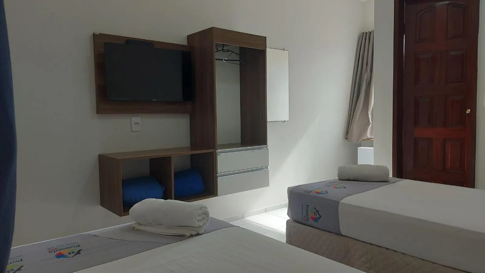 TV and multimedia, Bed in Pousada Arco Iris Fortaleza