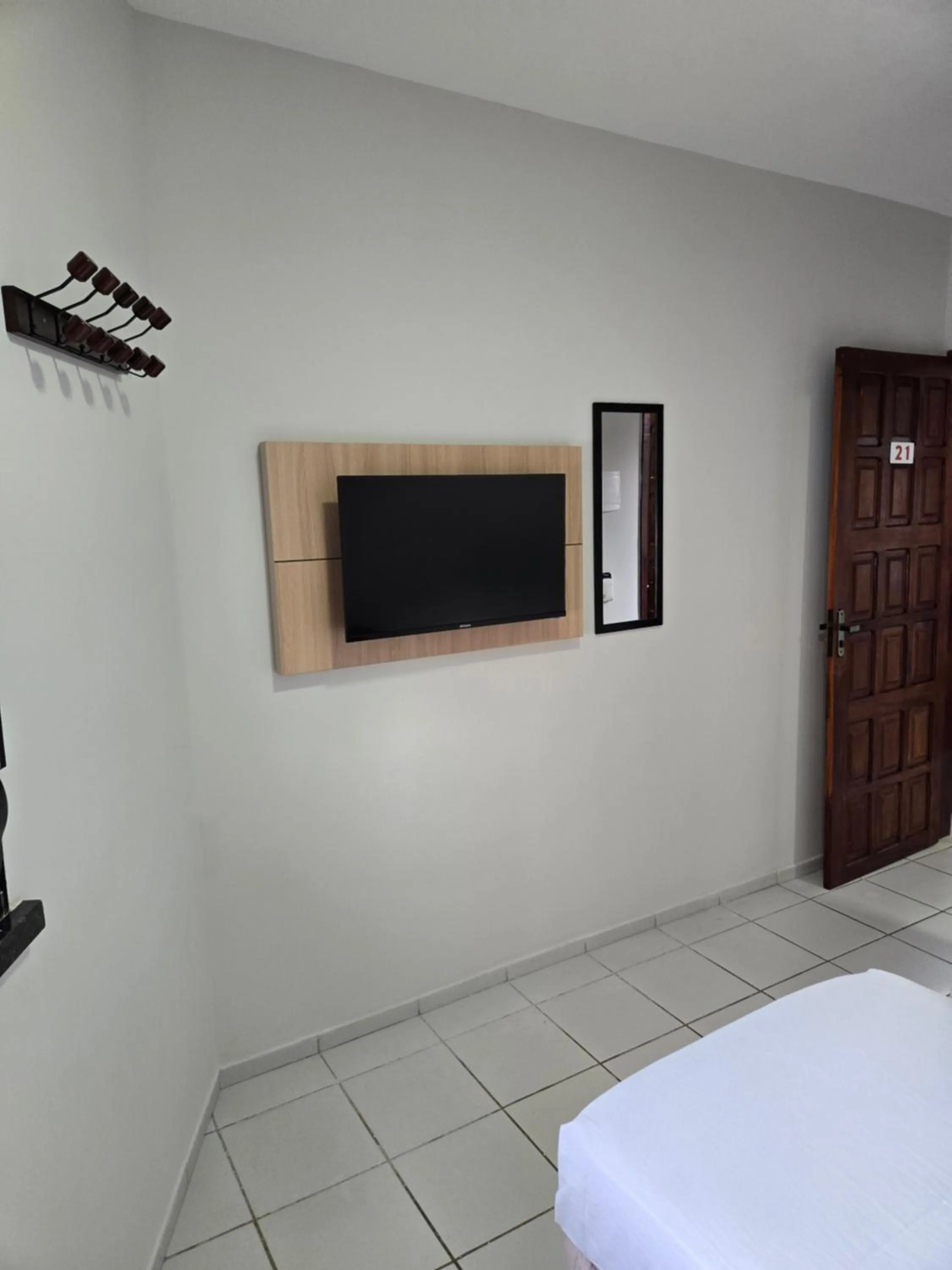 TV and multimedia, Bed in Pousada Arco Iris Fortaleza