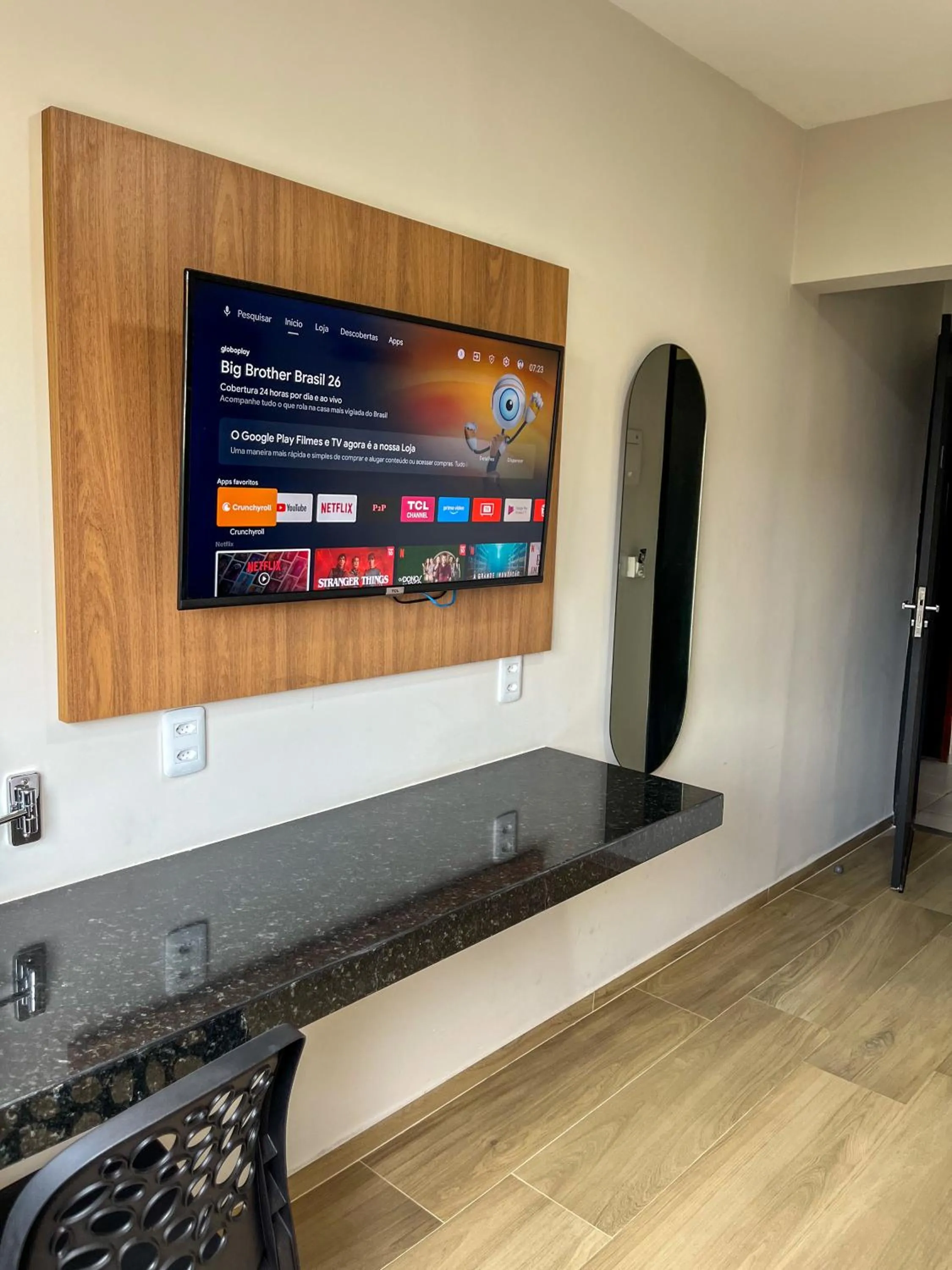 TV and multimedia in Pousada Arco Iris Fortaleza