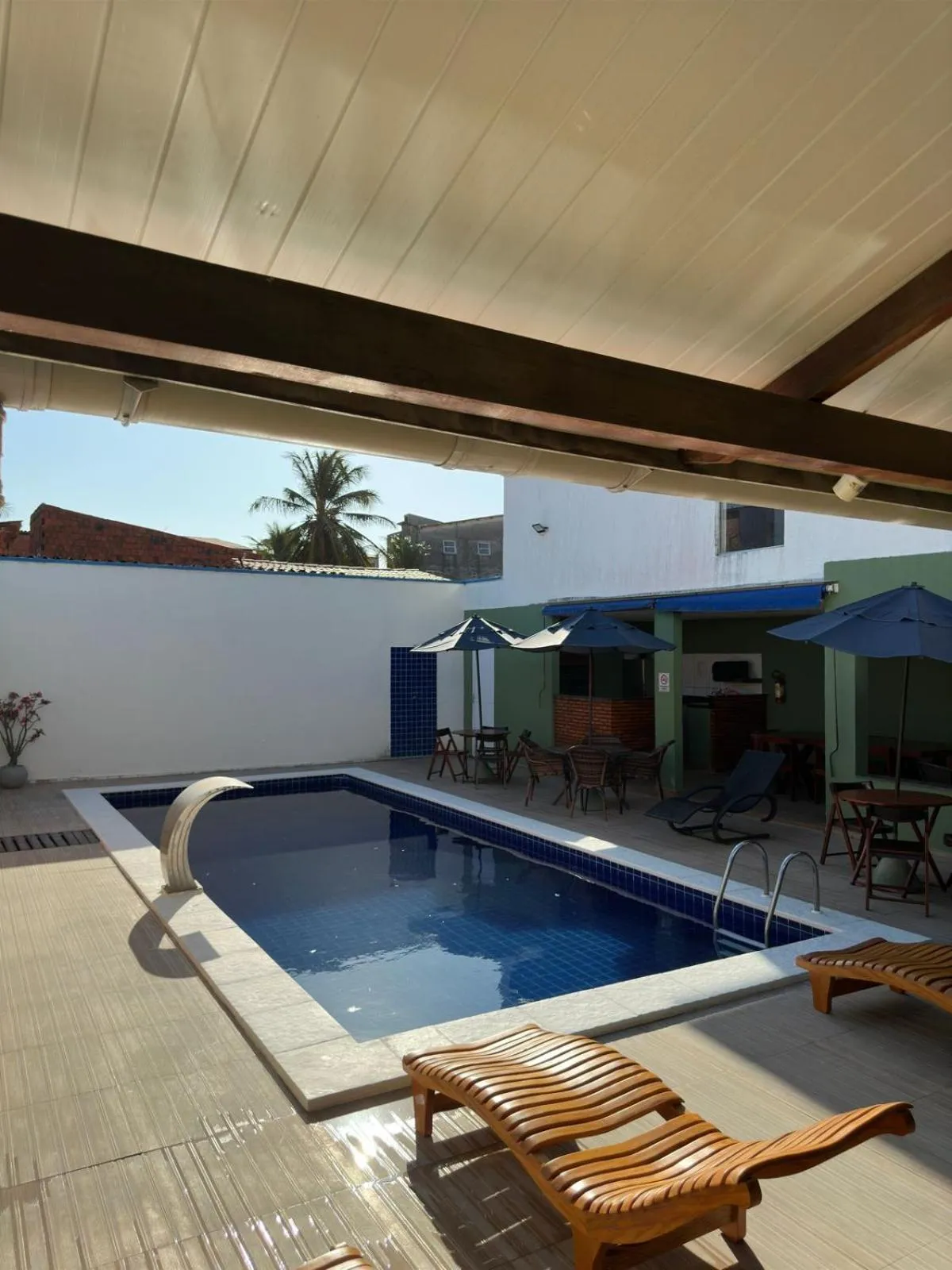 Swimming pool in Pousada Arco Iris Fortaleza