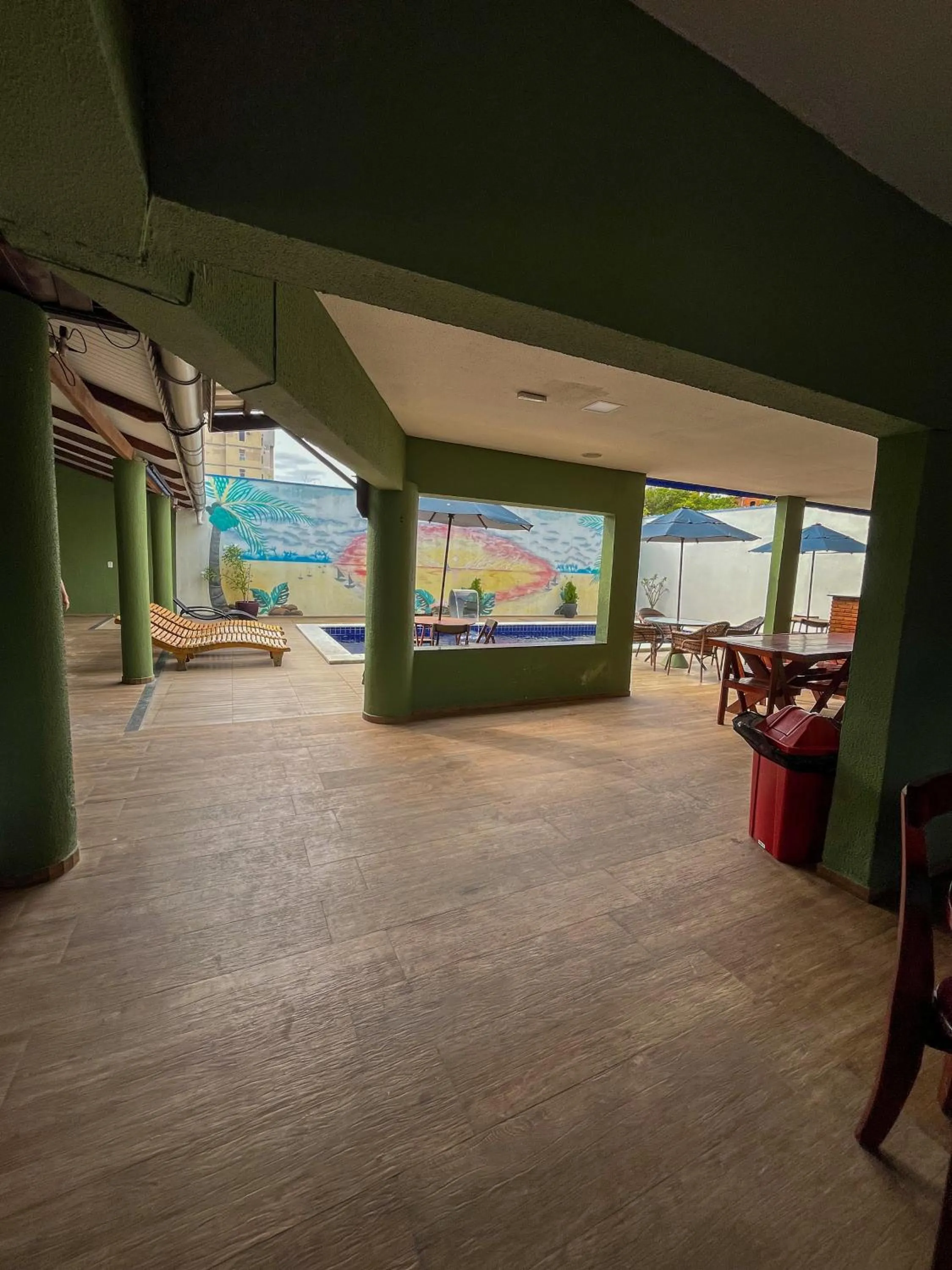 Living room in Pousada Arco Iris Fortaleza