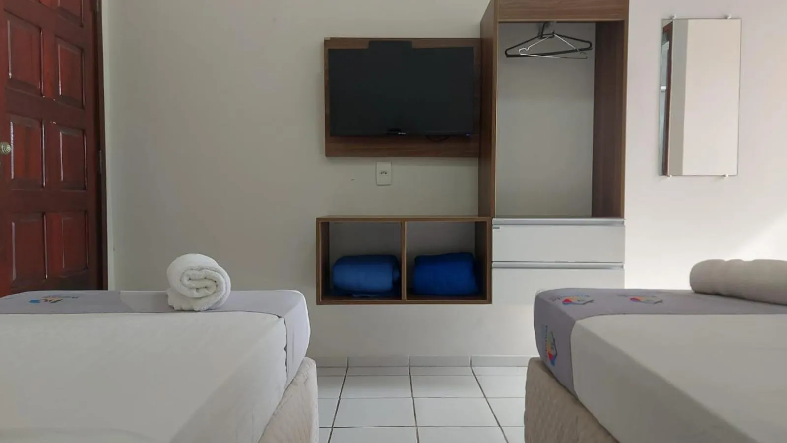 Bedroom, Bed in Pousada Arco Iris Fortaleza