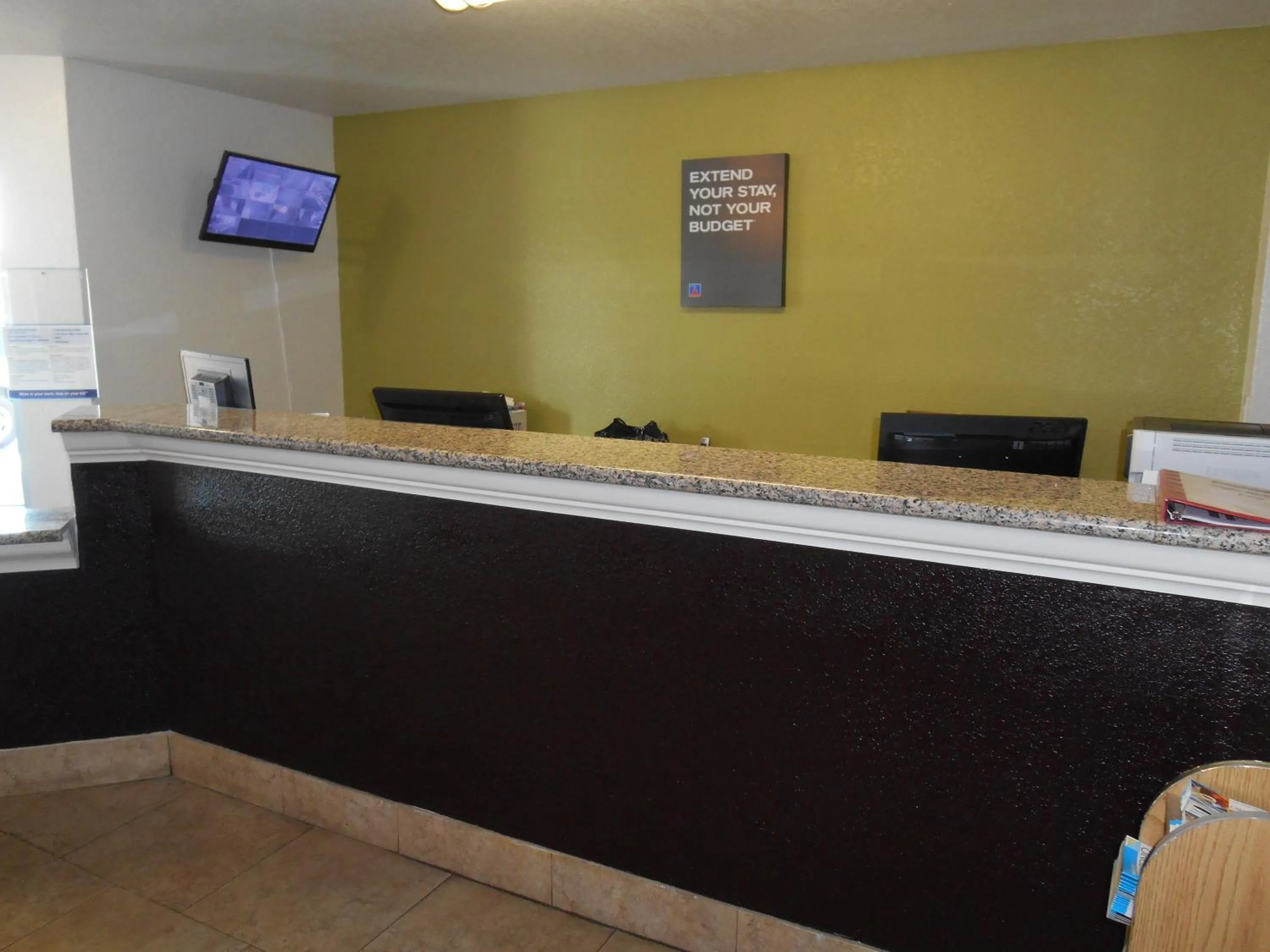 Lobby or reception in Studio 6-San Antonio, TX - Fort Sam Houston Area