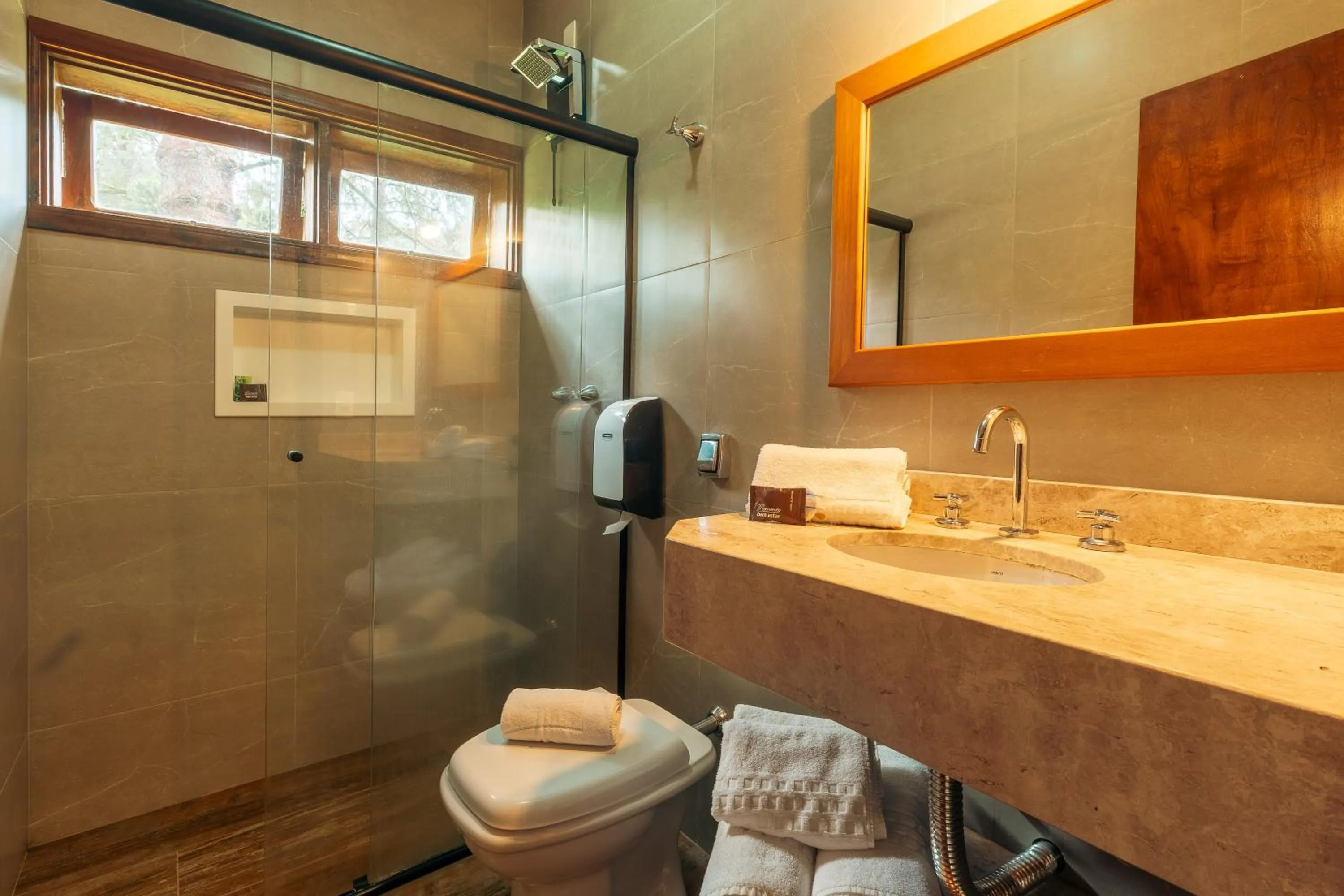 Bathroom in Pousada Serra Villena