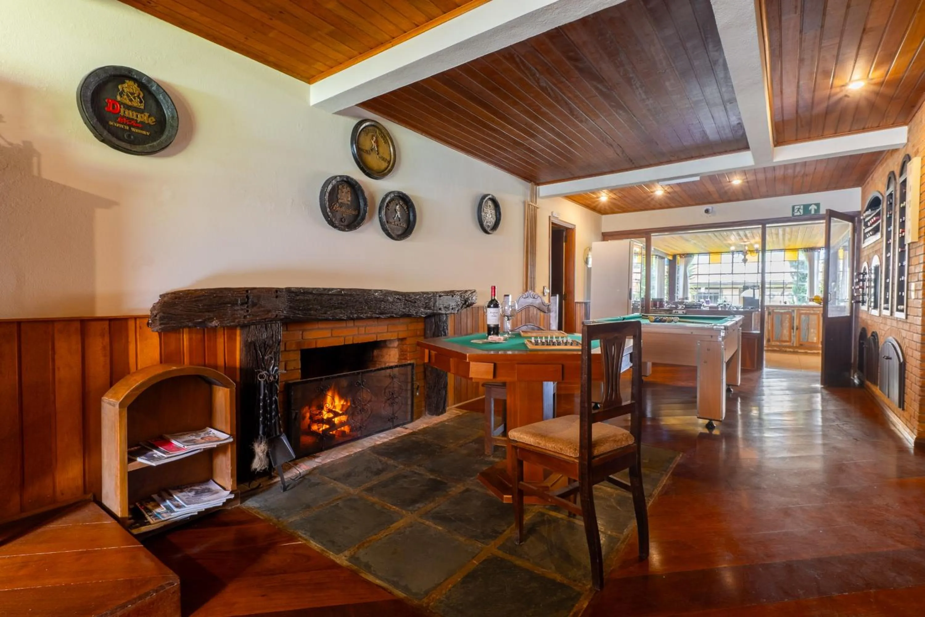 Living room in Pousada Serra Villena