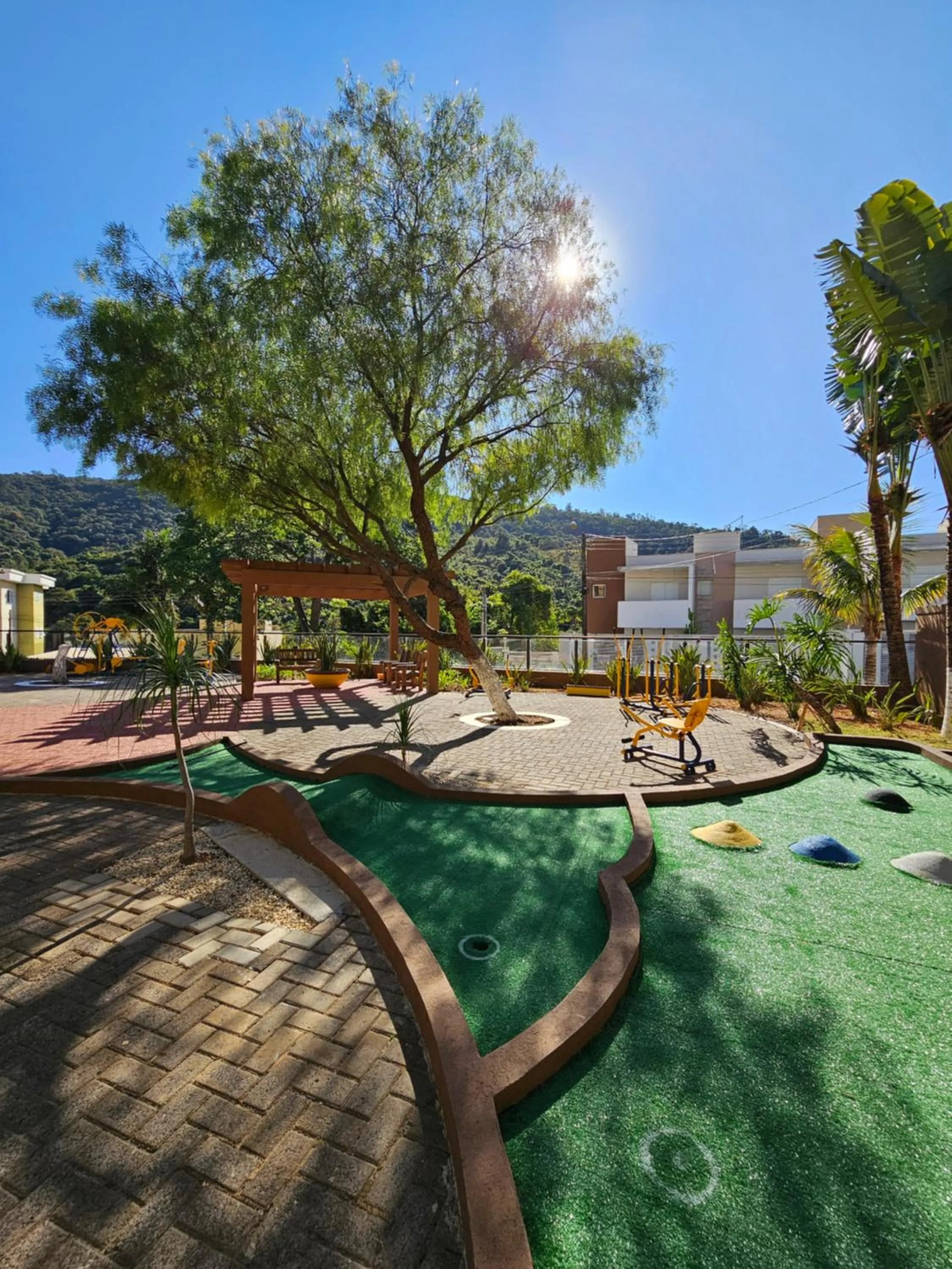 Minigolf in Hotel Zanon