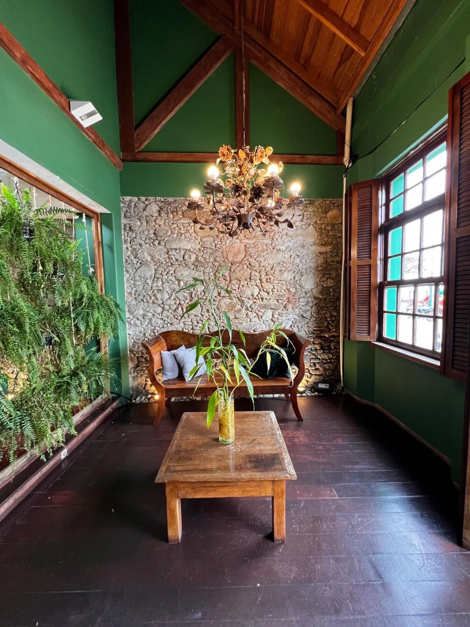 Living room in Hotel Solar da Beira