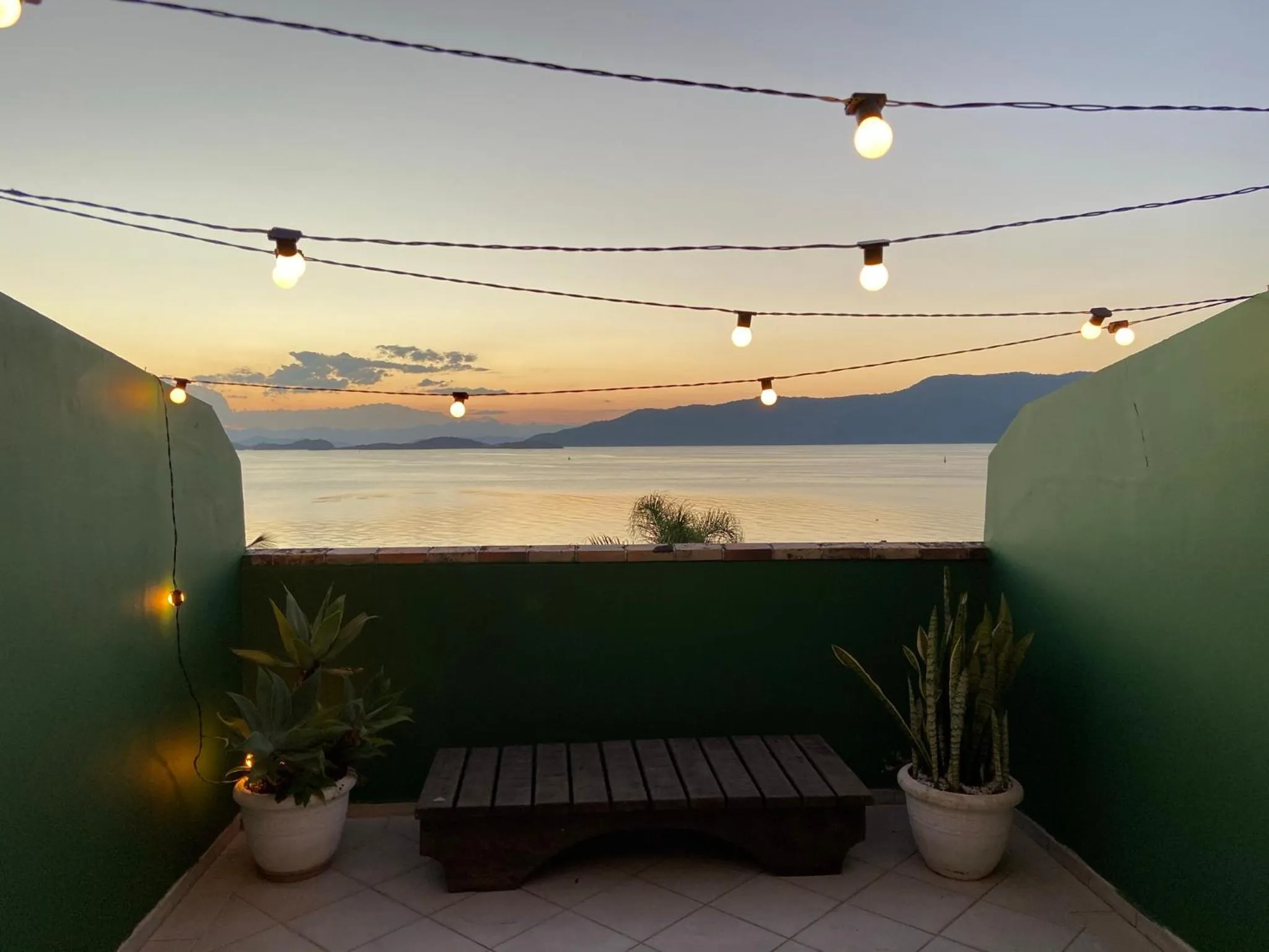 Sunset in Hotel Solar da Beira