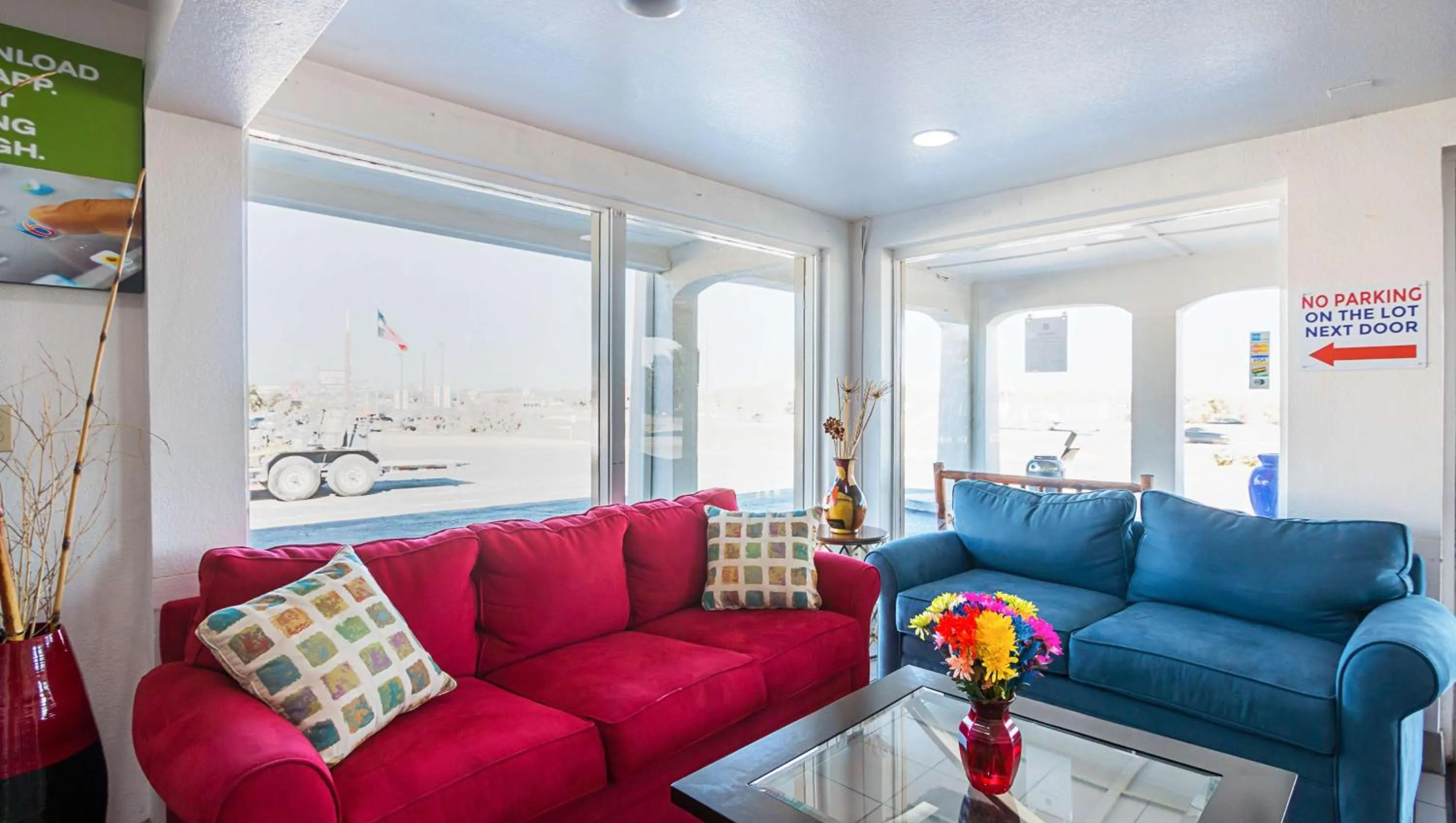 Lobby or reception in Motel 6-Round Rock, TX