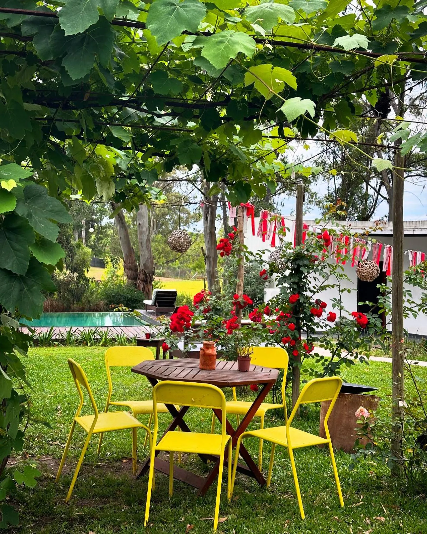 Patio in Al Natural Posada